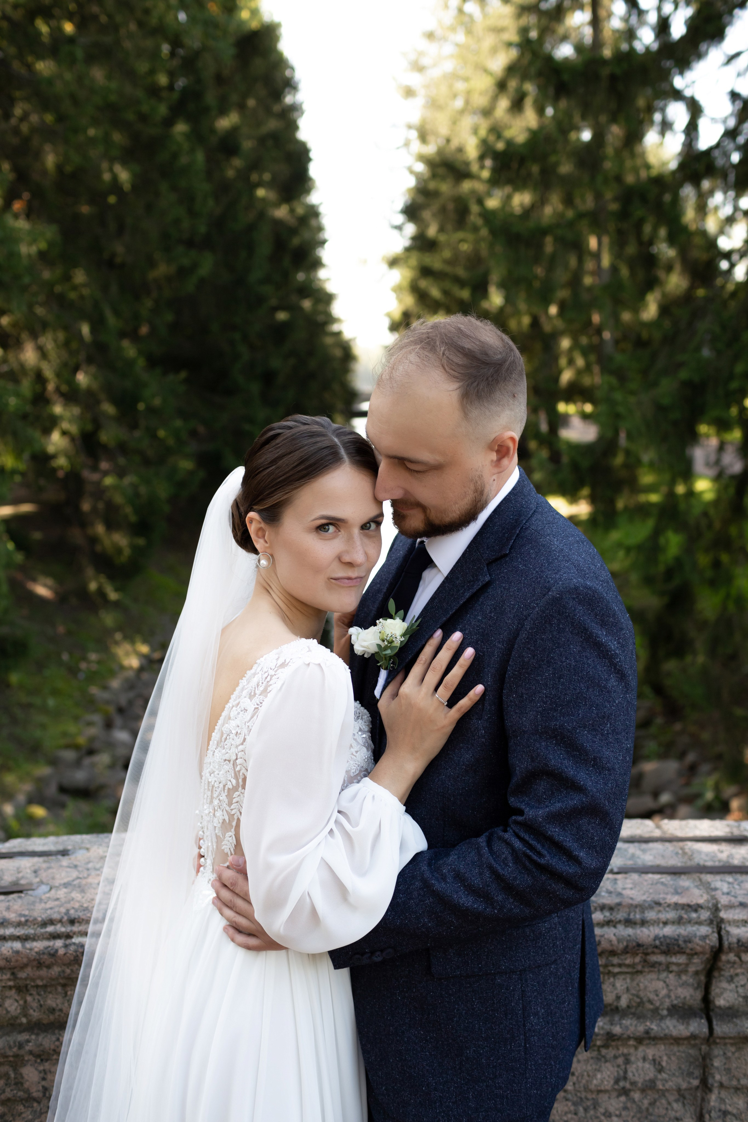 Свадебная фотопрогулка в Пушкине. Свадебный фотограф Кирилл Белый