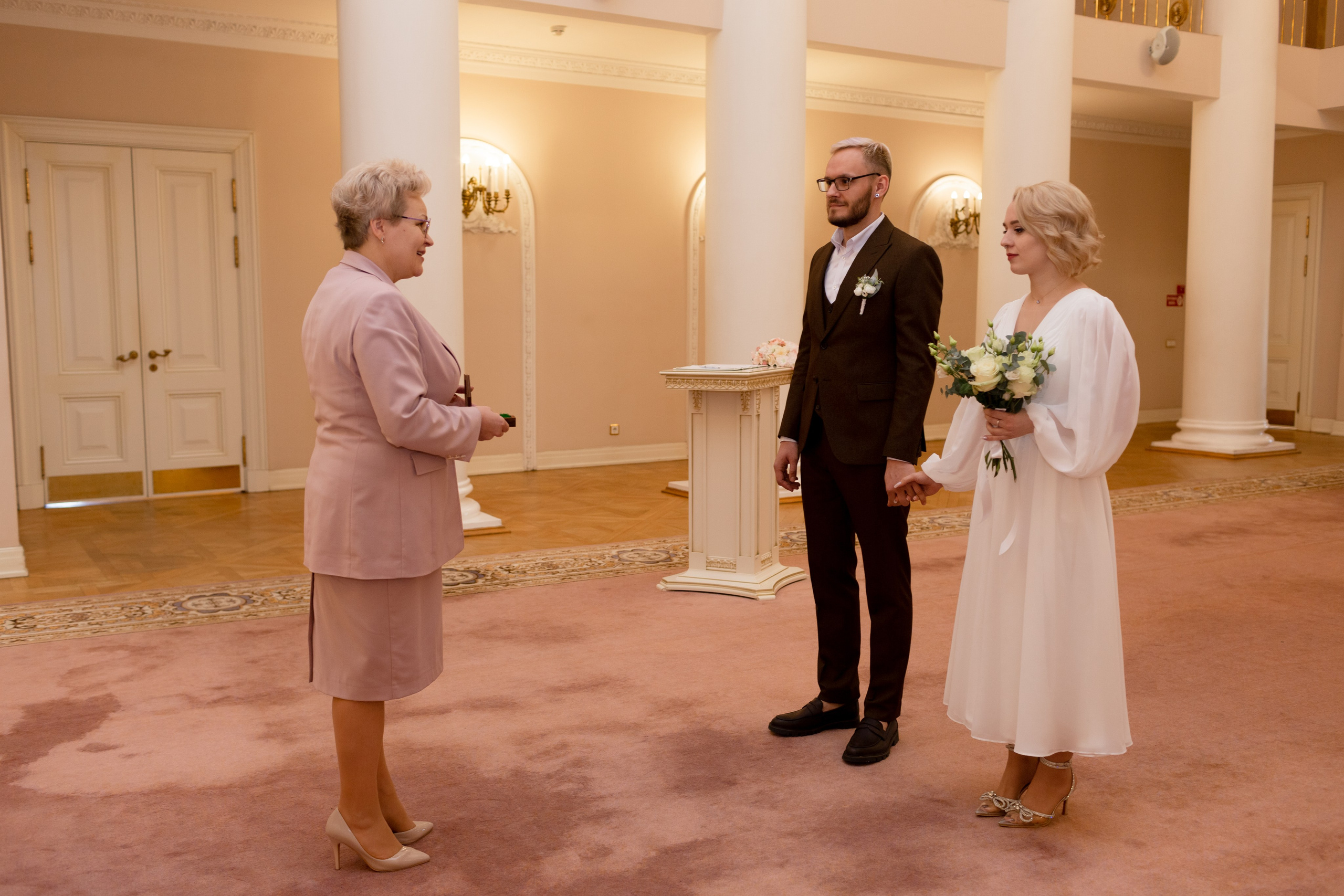 Свадебная фотосессия в Пушкине. Свадебный фотограф Кирилл Белый