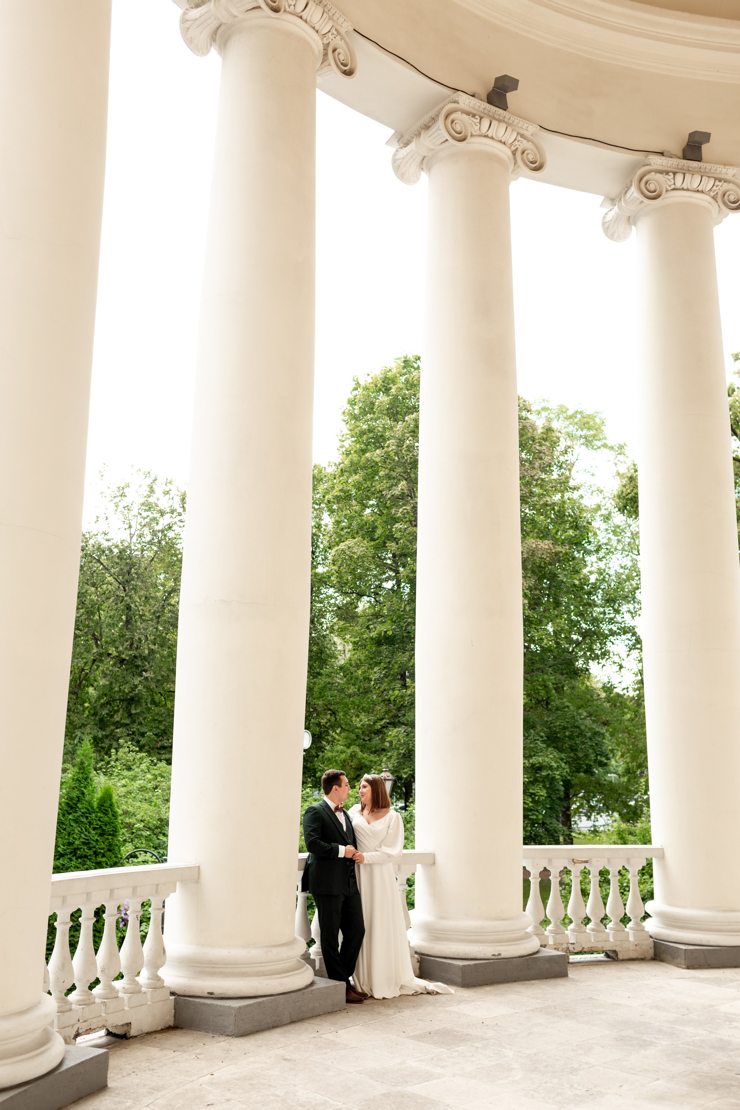 Свадебная фотосессия в Пушкине. Свадебный фотограф Кирилл Белый