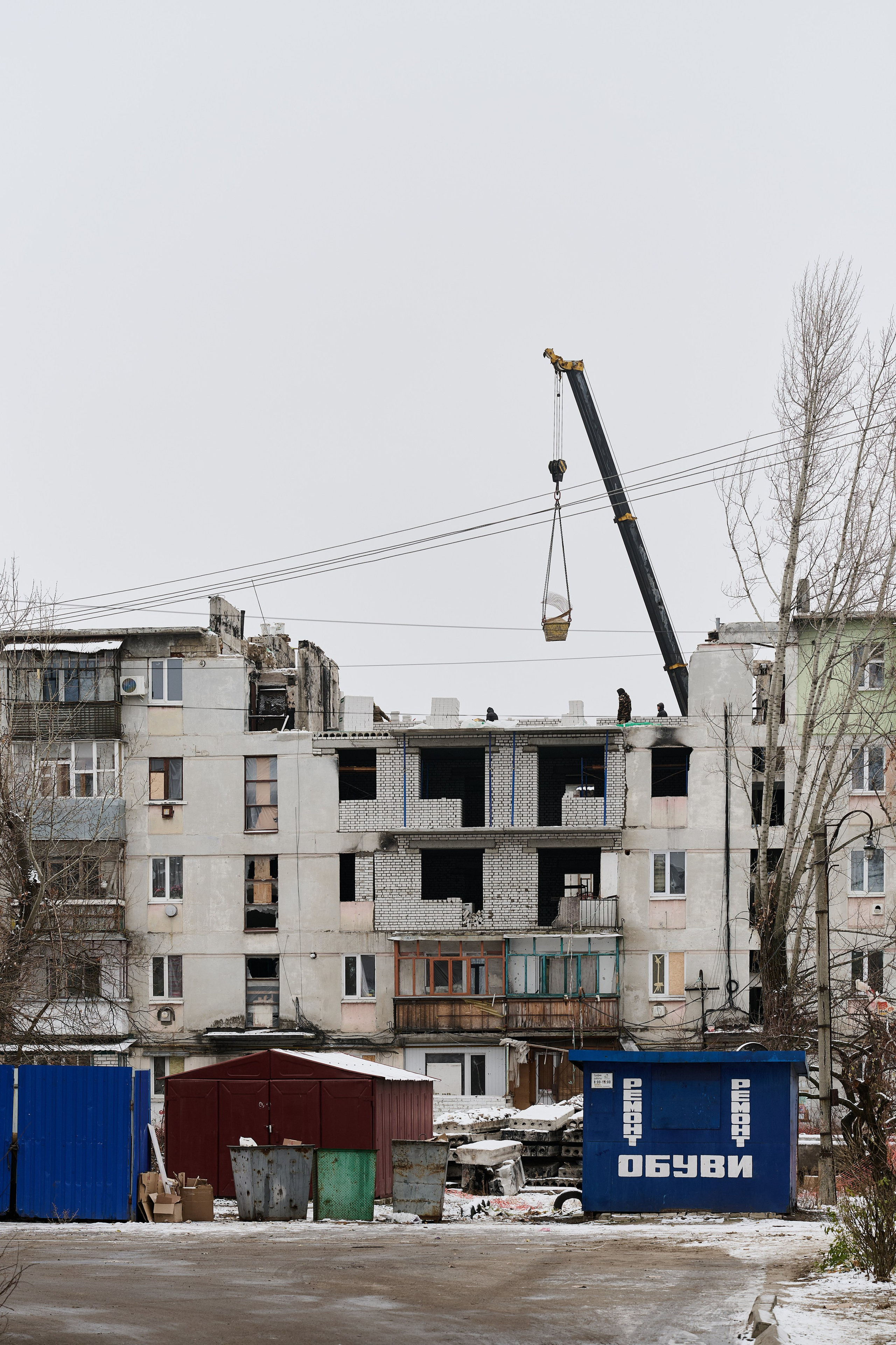Рубежное. Декабрь 2024. Фотограф Роман Адлер