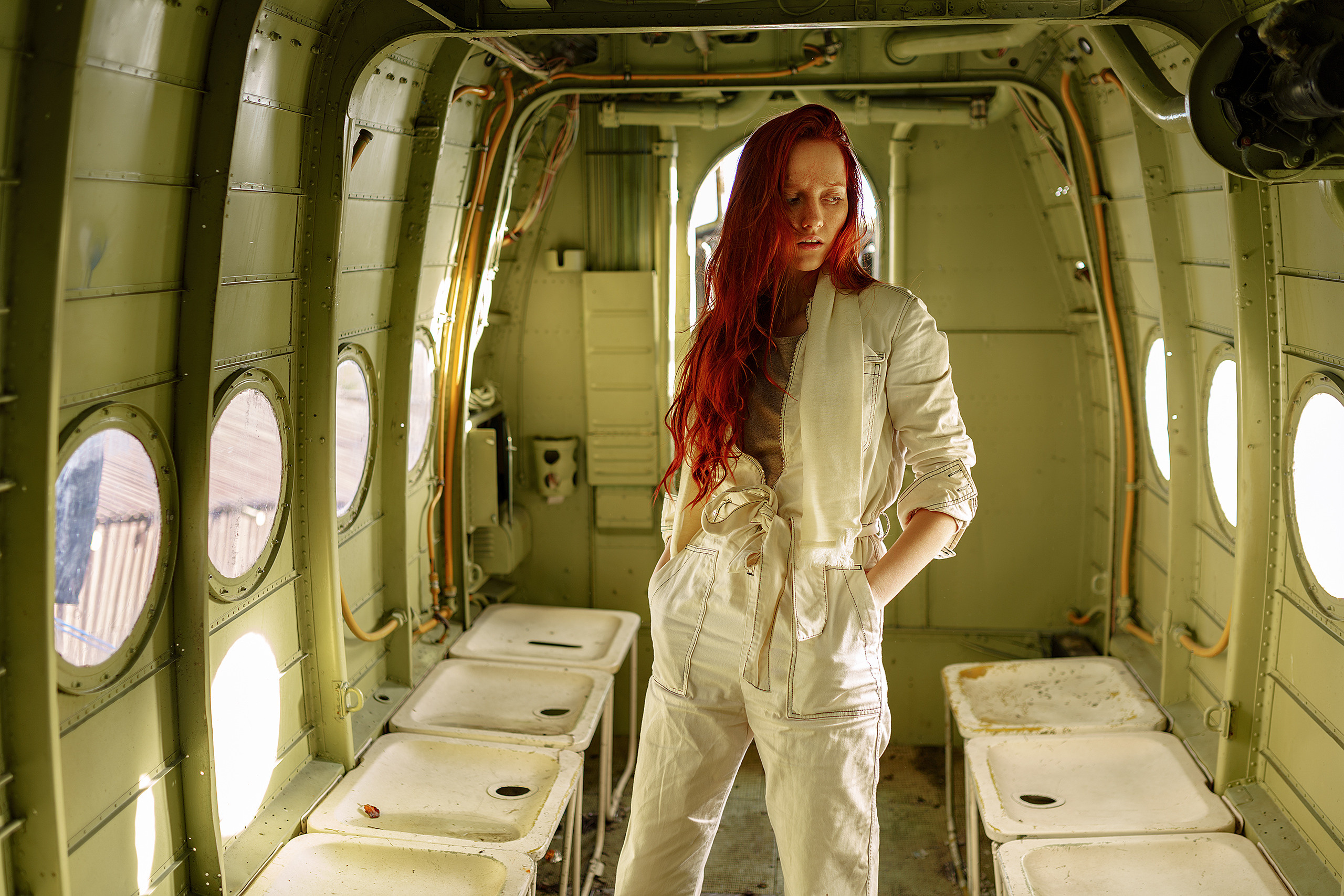 Небо, самолет, девушка. Свадебный и семейный фотограф Ярослав Фущич