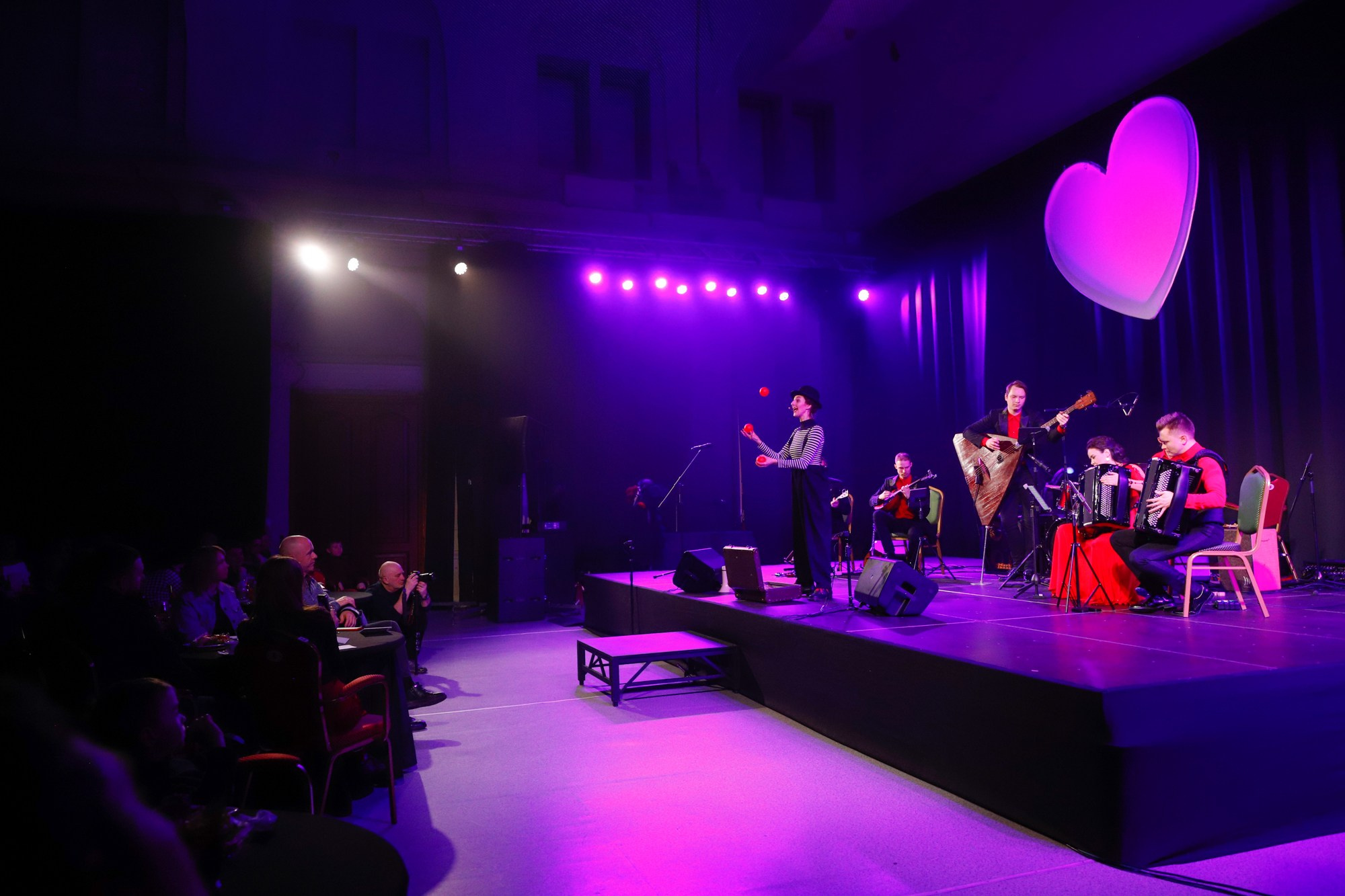 Esse Quintet и Вера Егорова. Фотограф Дарья Попова