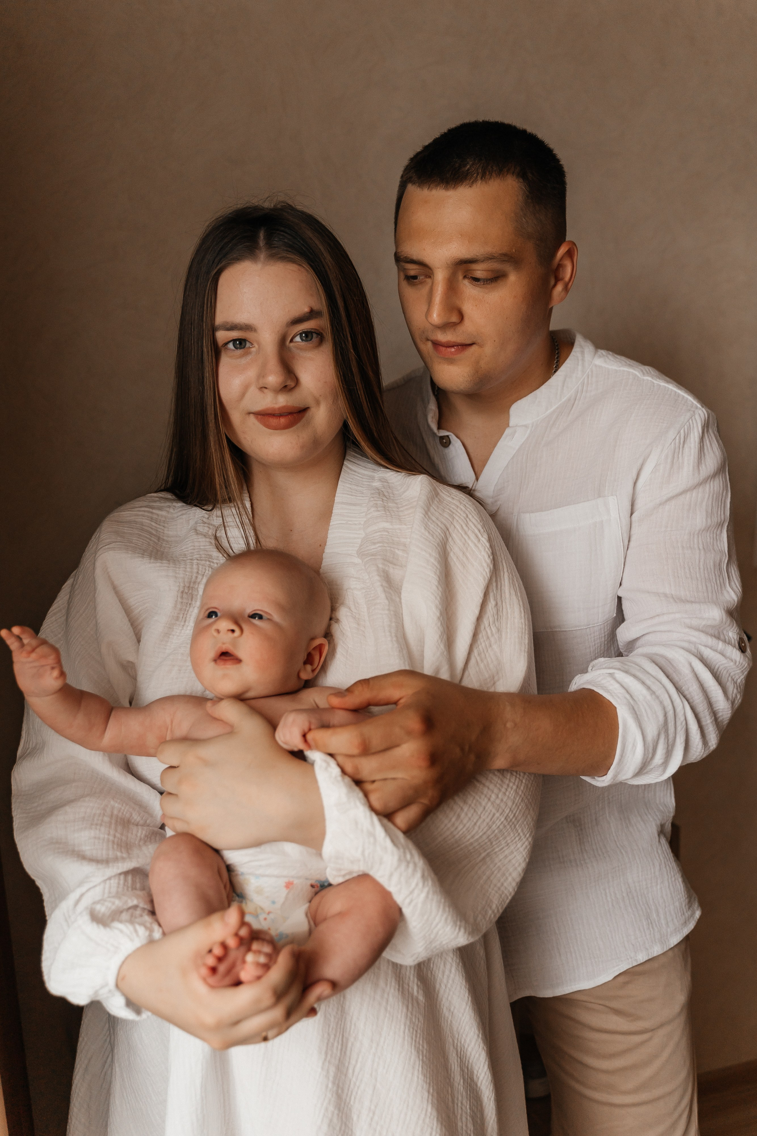 Андрей, Ангелина и Лев. Волик Мария