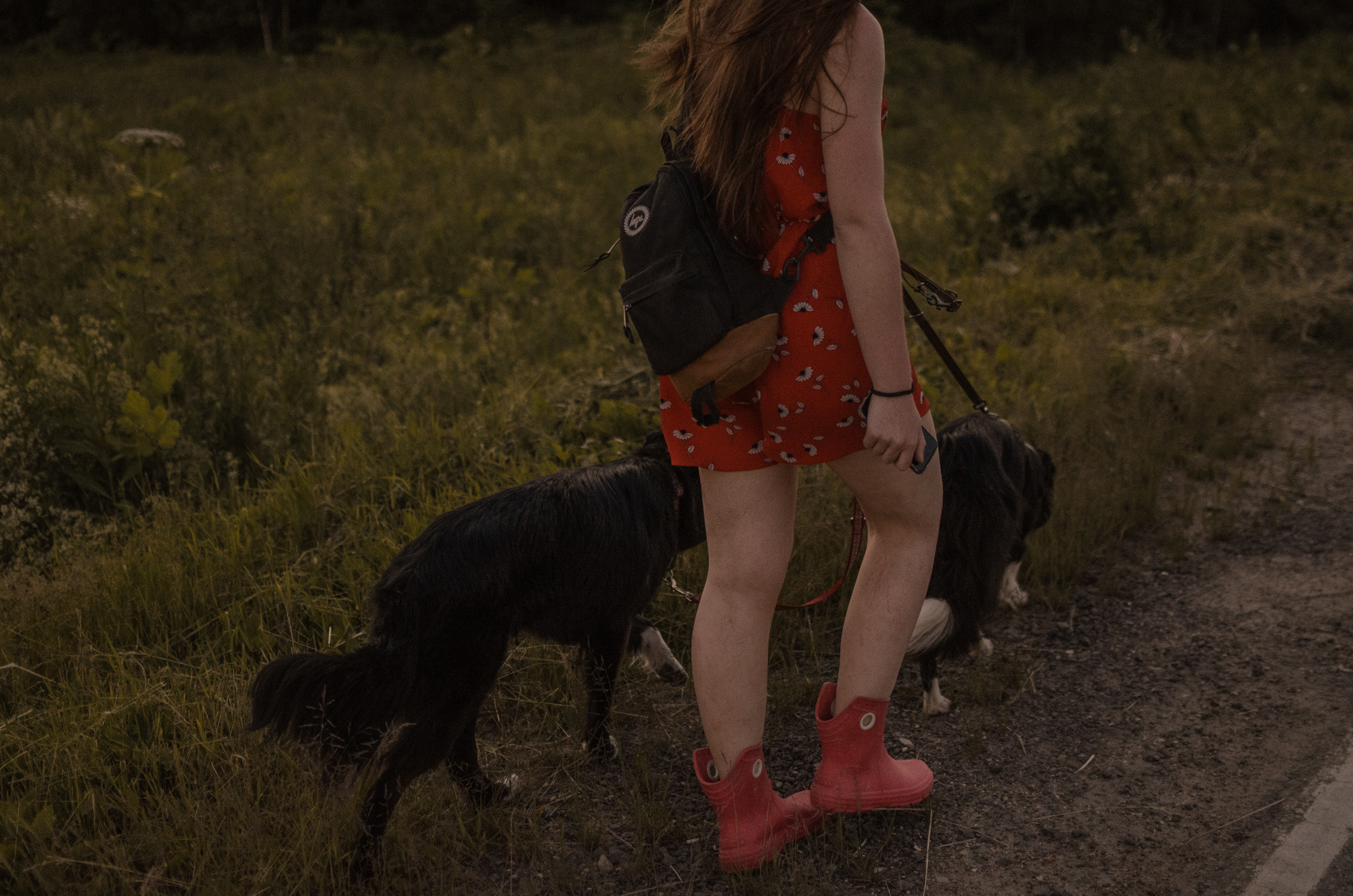 Алла и закат в полях. Ваш Семейный Фотограф Москва