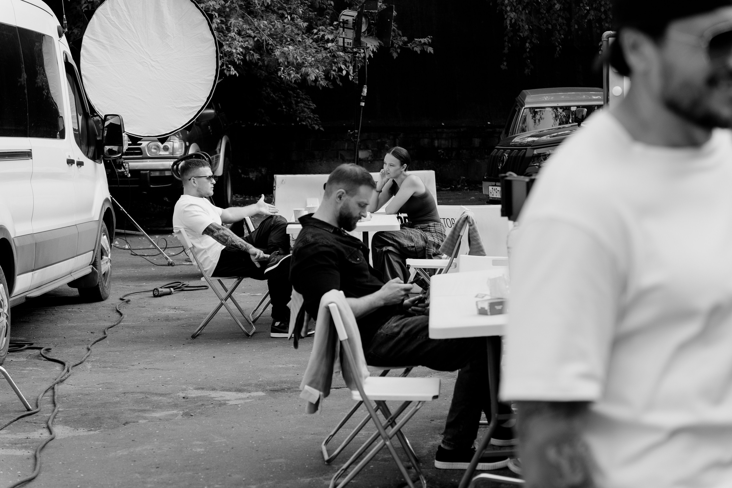 Съемки клипа. Портретный фотограф в Санкт-Петербурге Филатов Максим