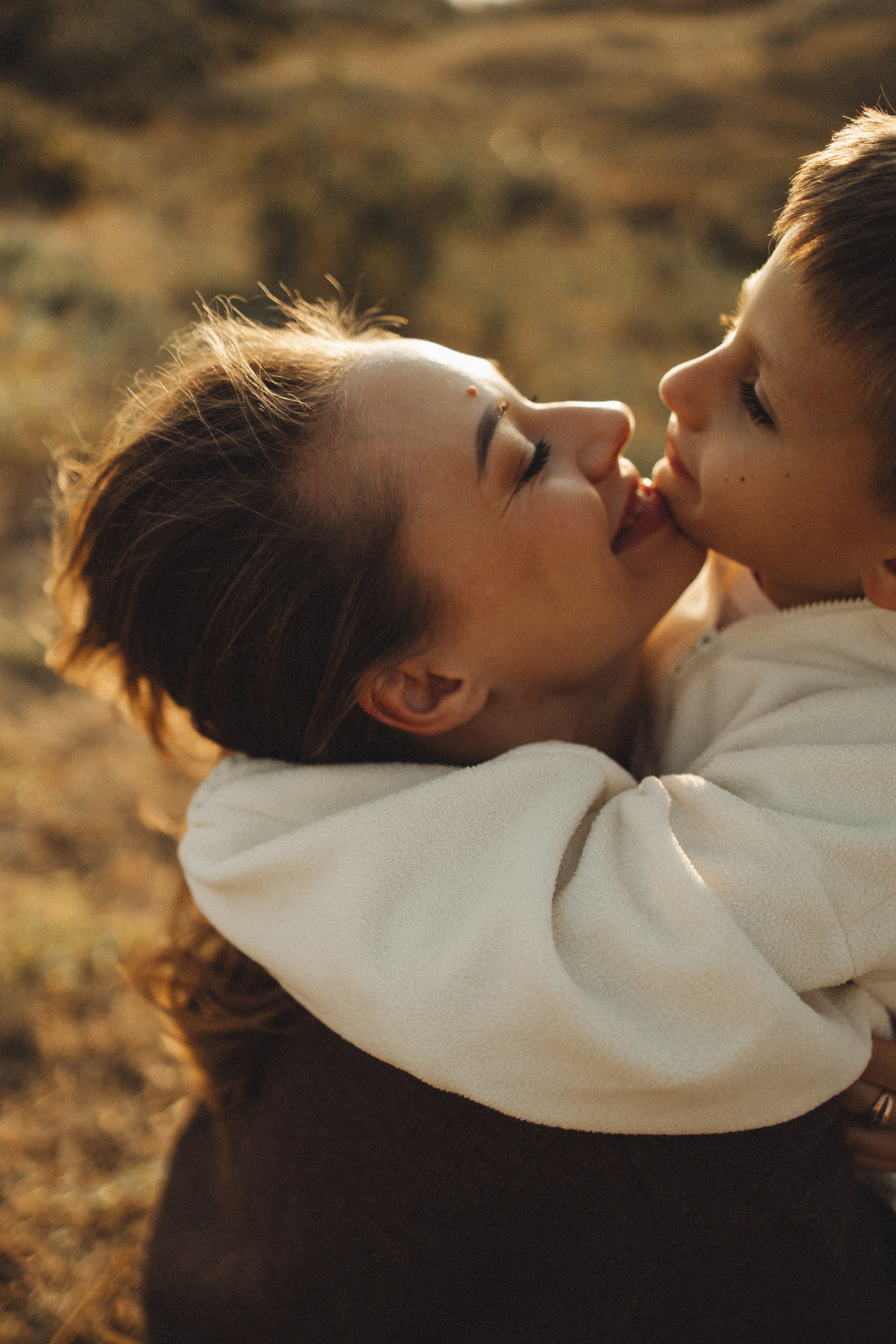 Семейная история, закат в Мержаново. Семейный и детский фотограф, таганрог, ростов-на-дону