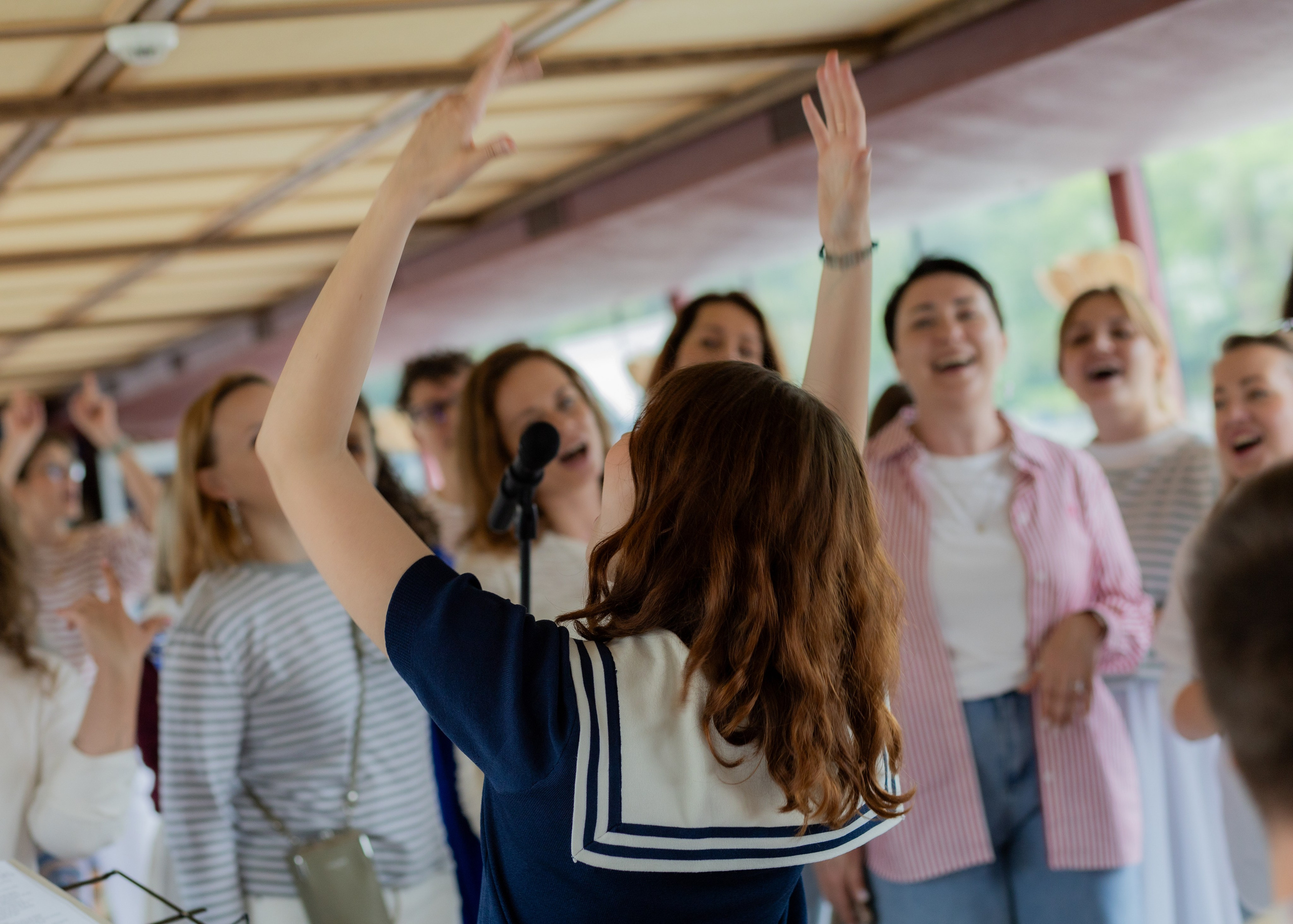 Fun choir (Moscow). Lyric photographer