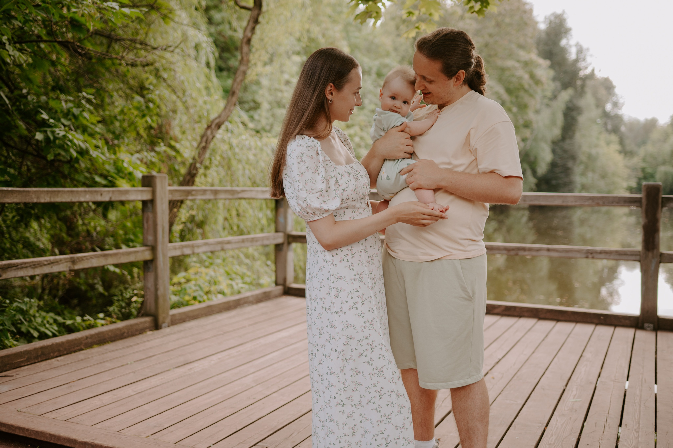 Пикничок втроем. Свадебный, репортажный и семейный фотограф в Москве Арина Зак