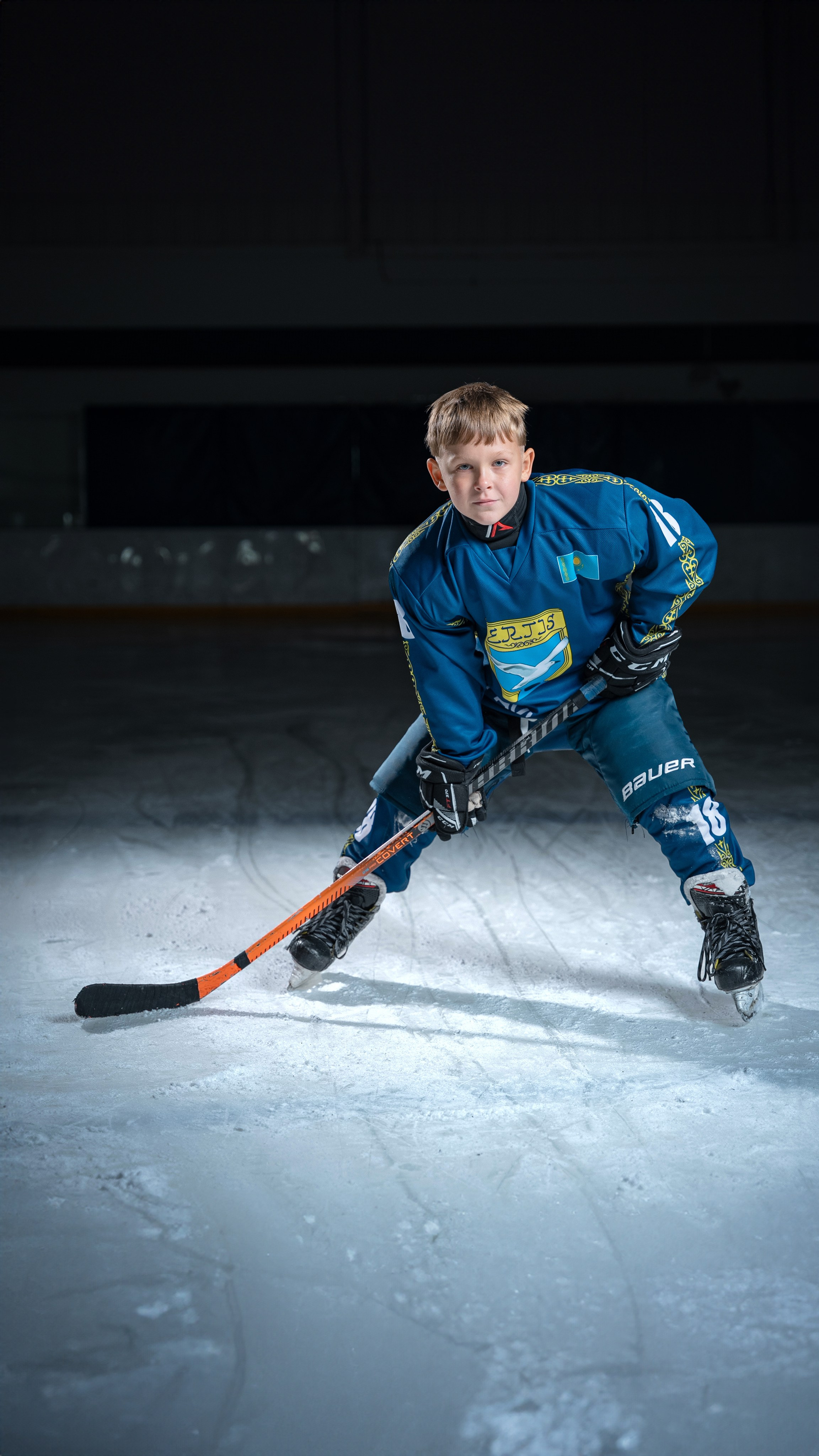 ЮНЫЕ ХОККЕИСТЫ. Портретный фотограф в Павлодаре Руслан Насыров