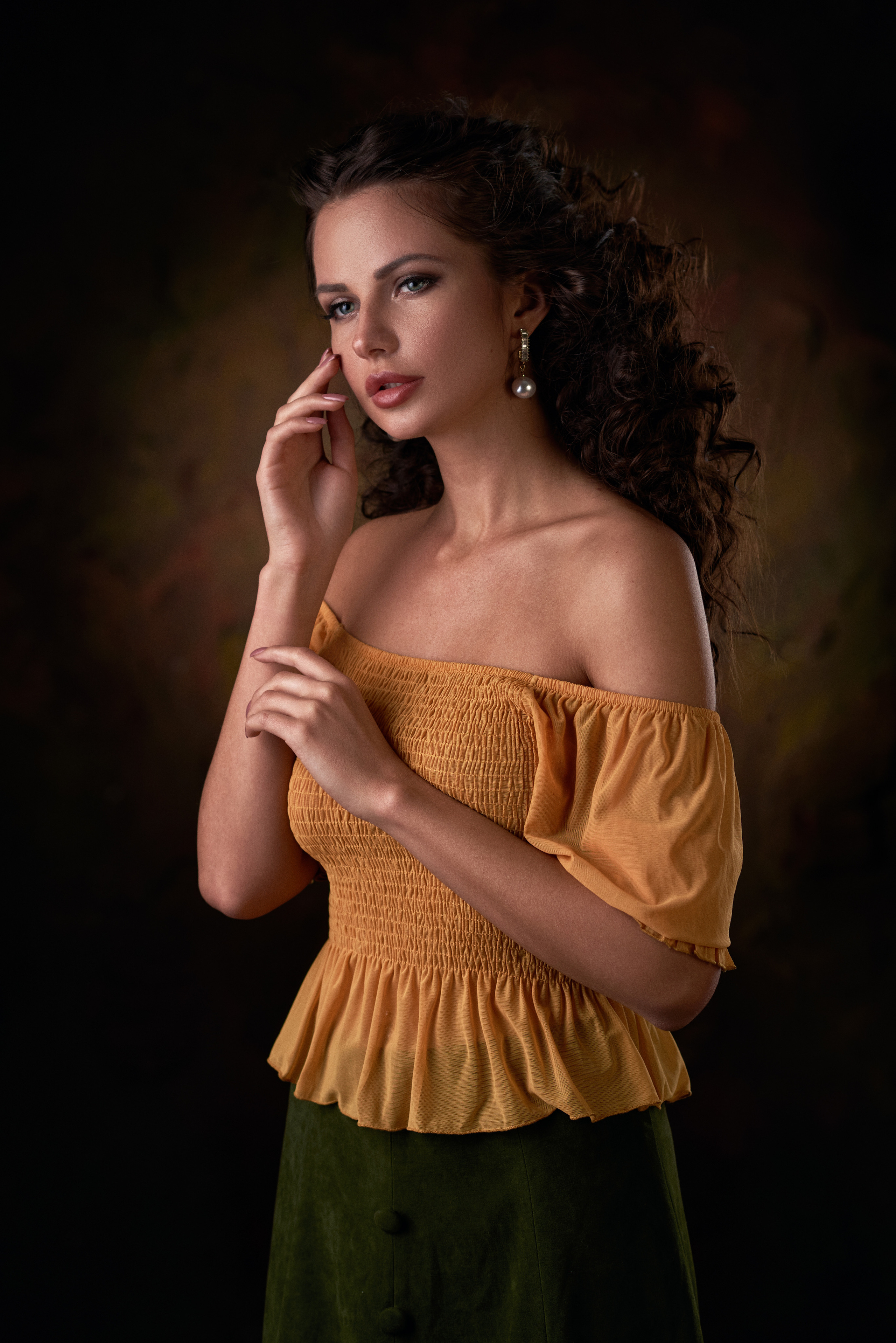Классический женский портрет. Макс Пыжик портретный фотограф в Москве
