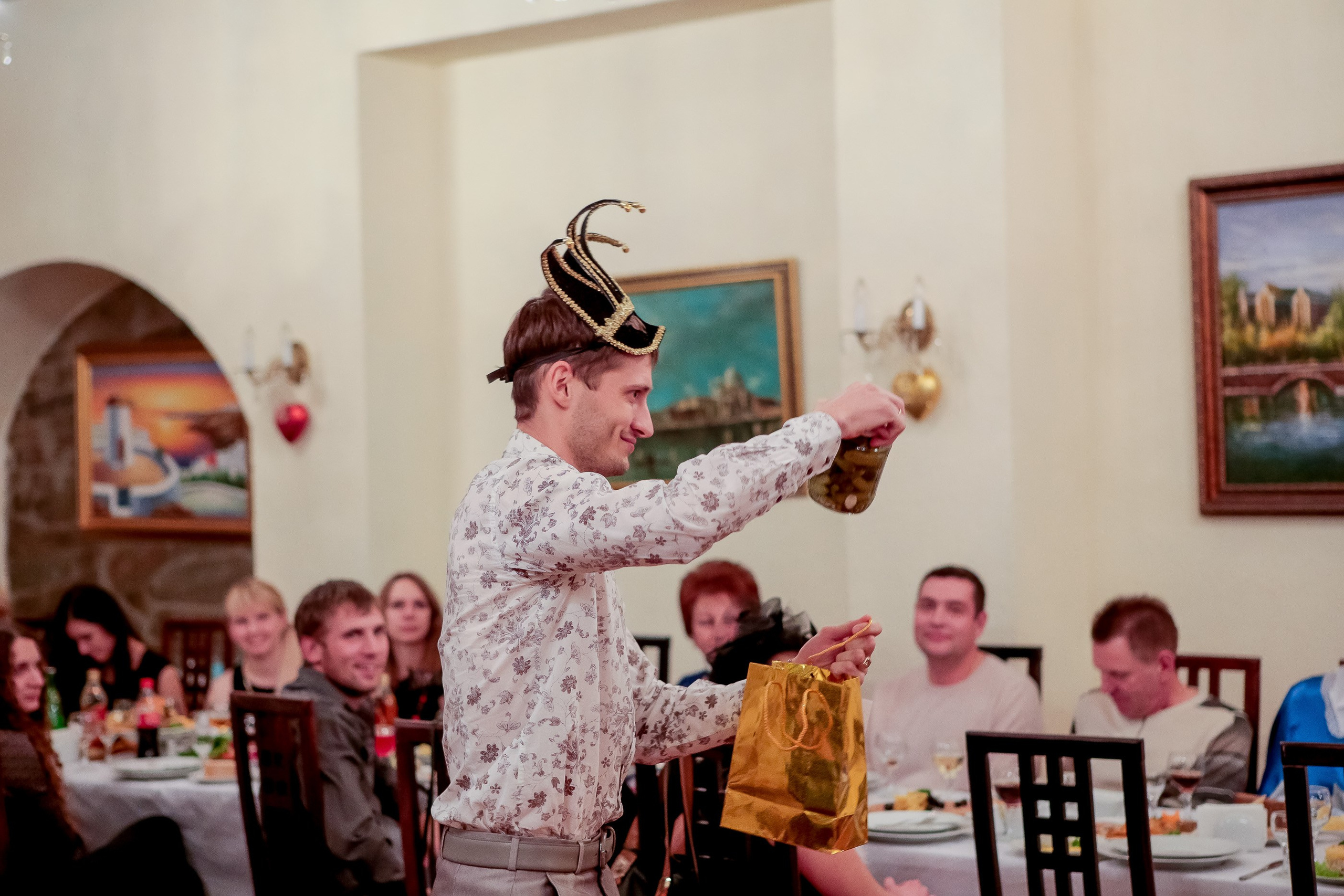 Корпоратив. Max Matvich and Victoria Basova are professionals in their field