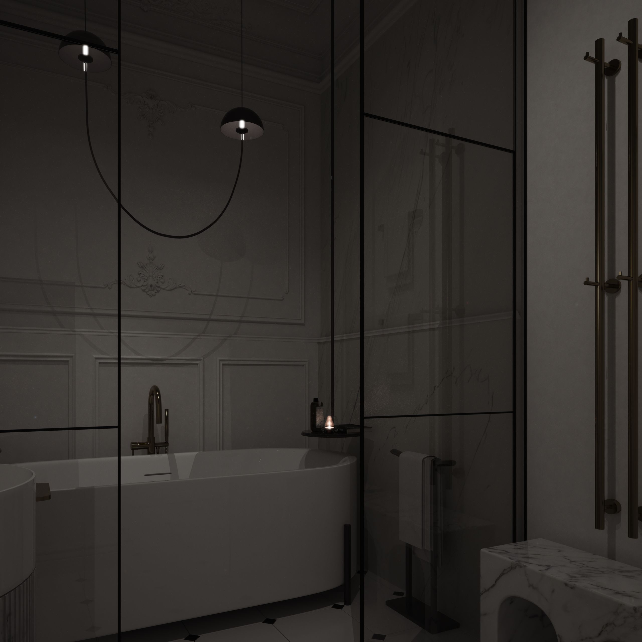 Г. Москва 2-комнатная квартира 65 кв. м. Дизайнер интерьеров г. Москва Ольга Богданова