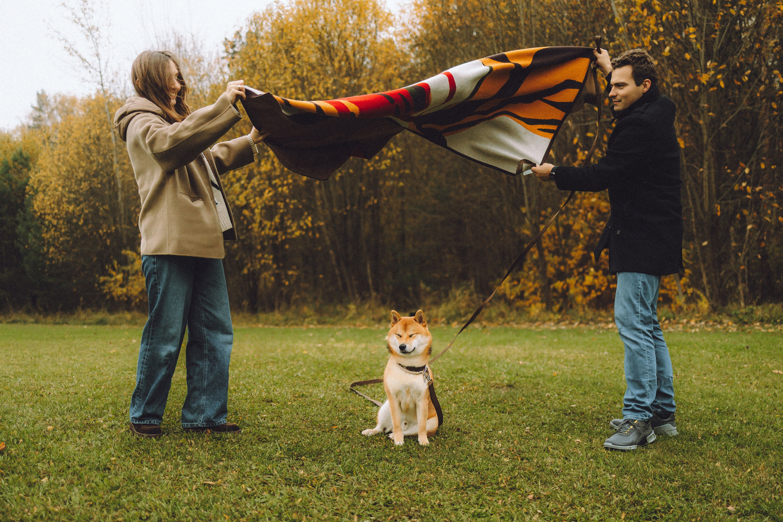 Настя, Юра и Скай