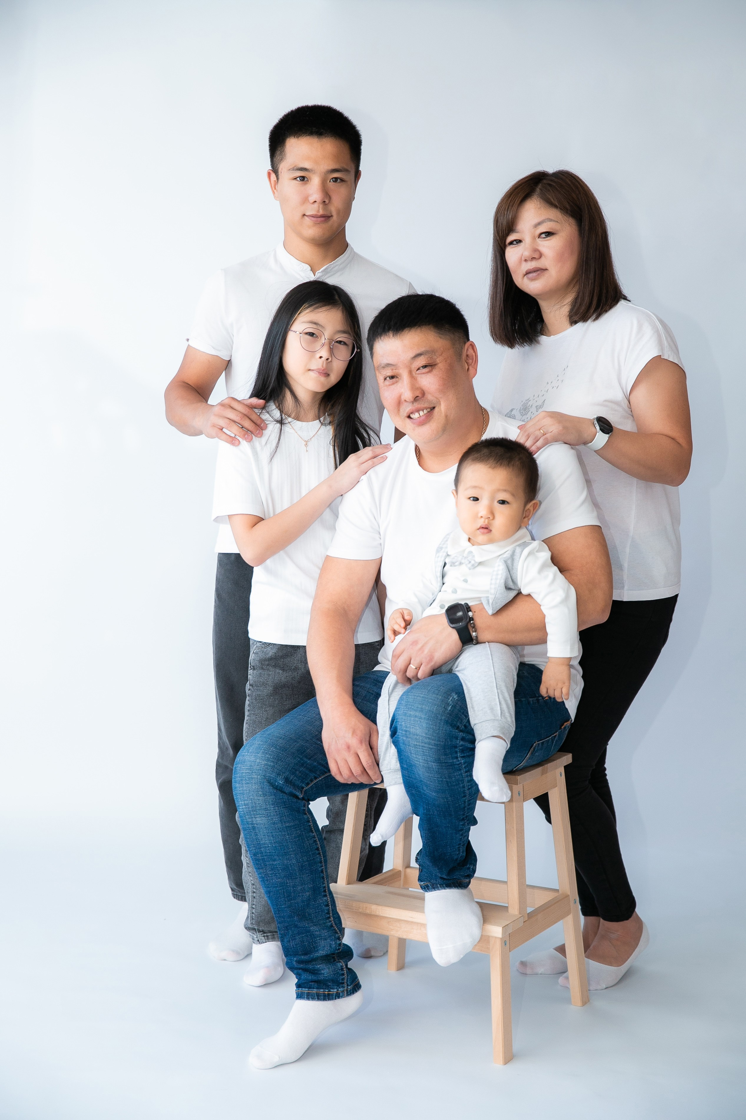 가족 семья. «Инбок» Фото студия