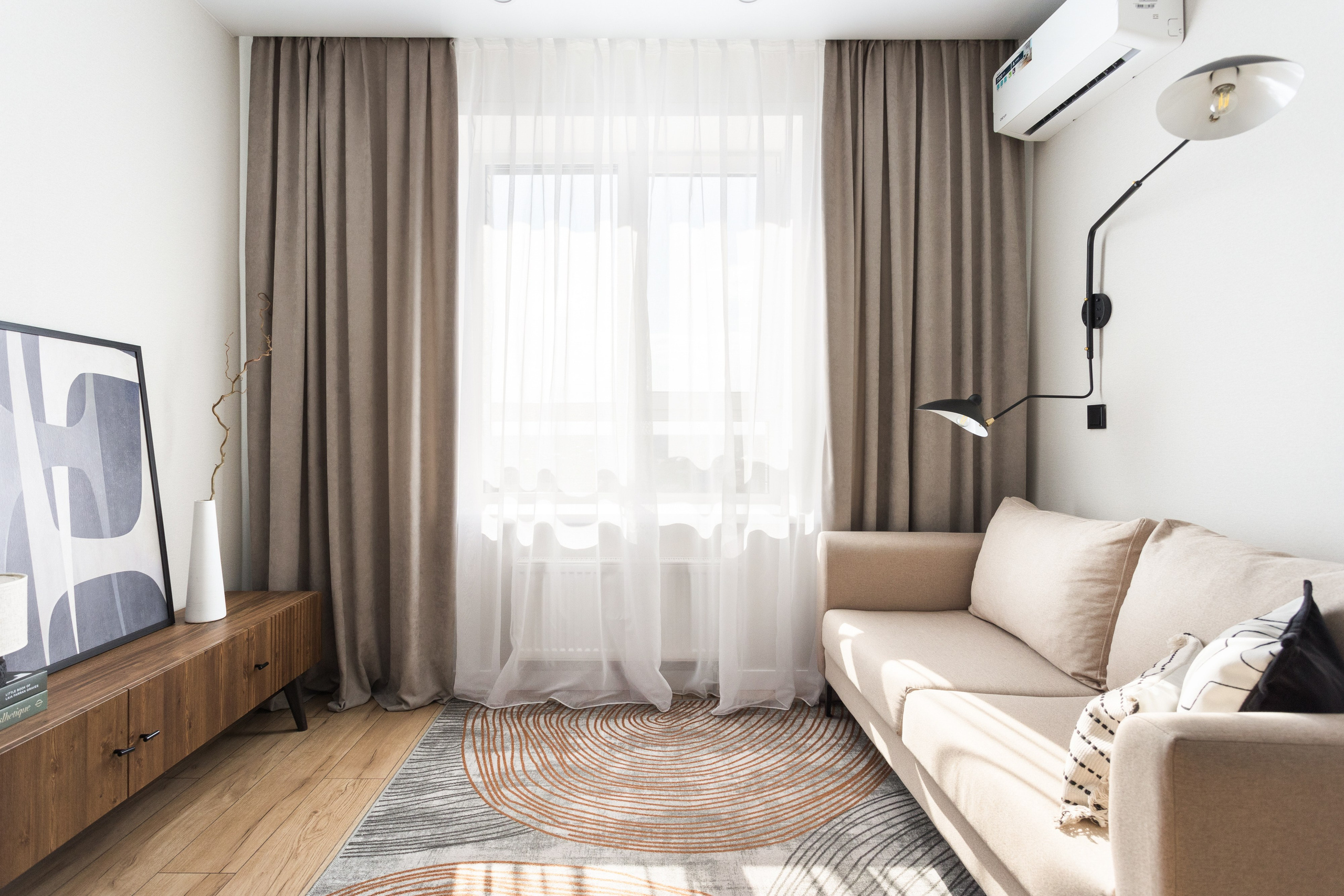 2к квартира в ЖК Высота. Интерьерный фотограф в Новосибирске