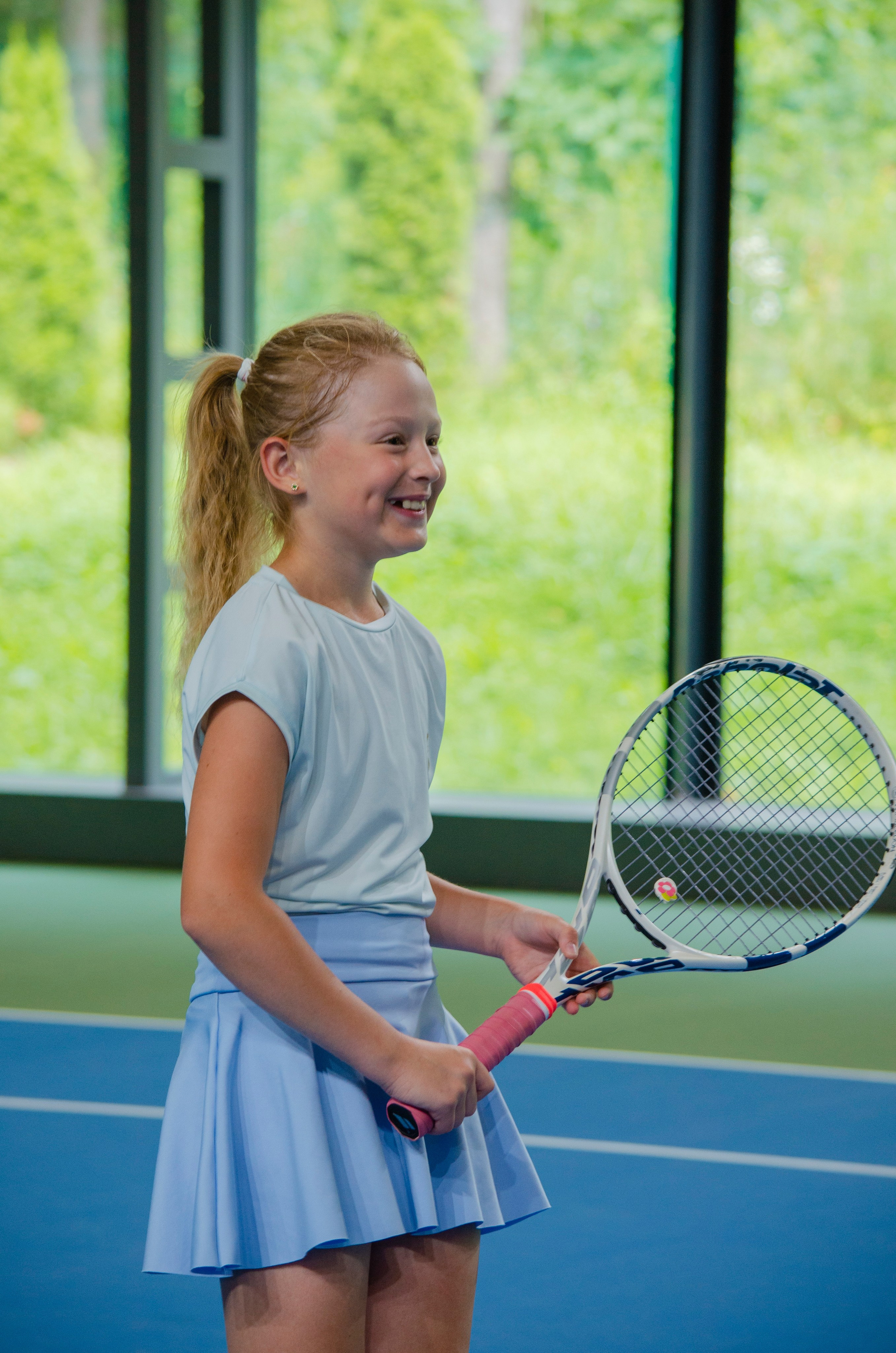 Золотая подача🎾. Свет, камера, улыбка!