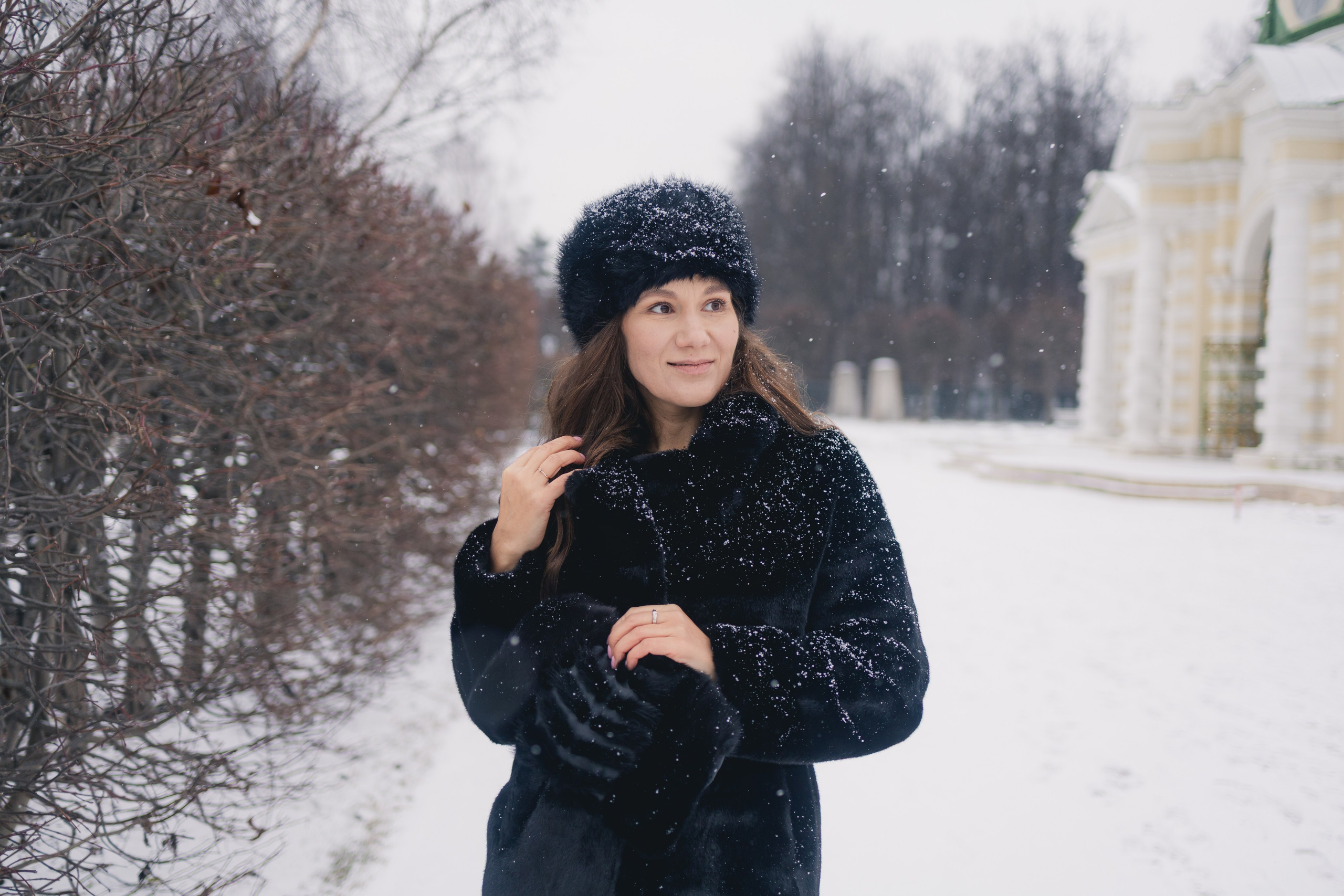 Прогулочная фотосессия с Татьяной в усадьбе Кусково