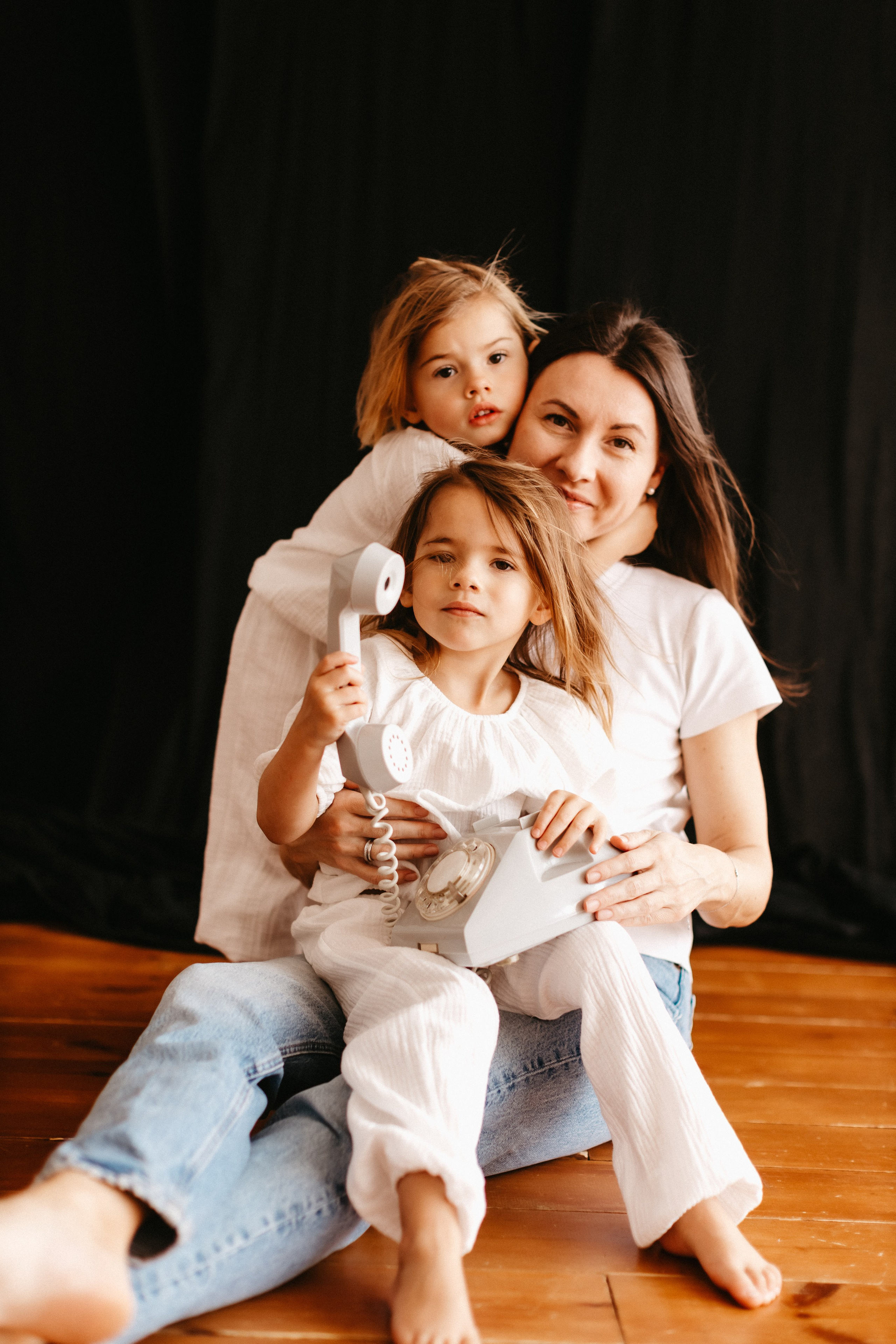 Мама и девочки. Евгения Пелипас