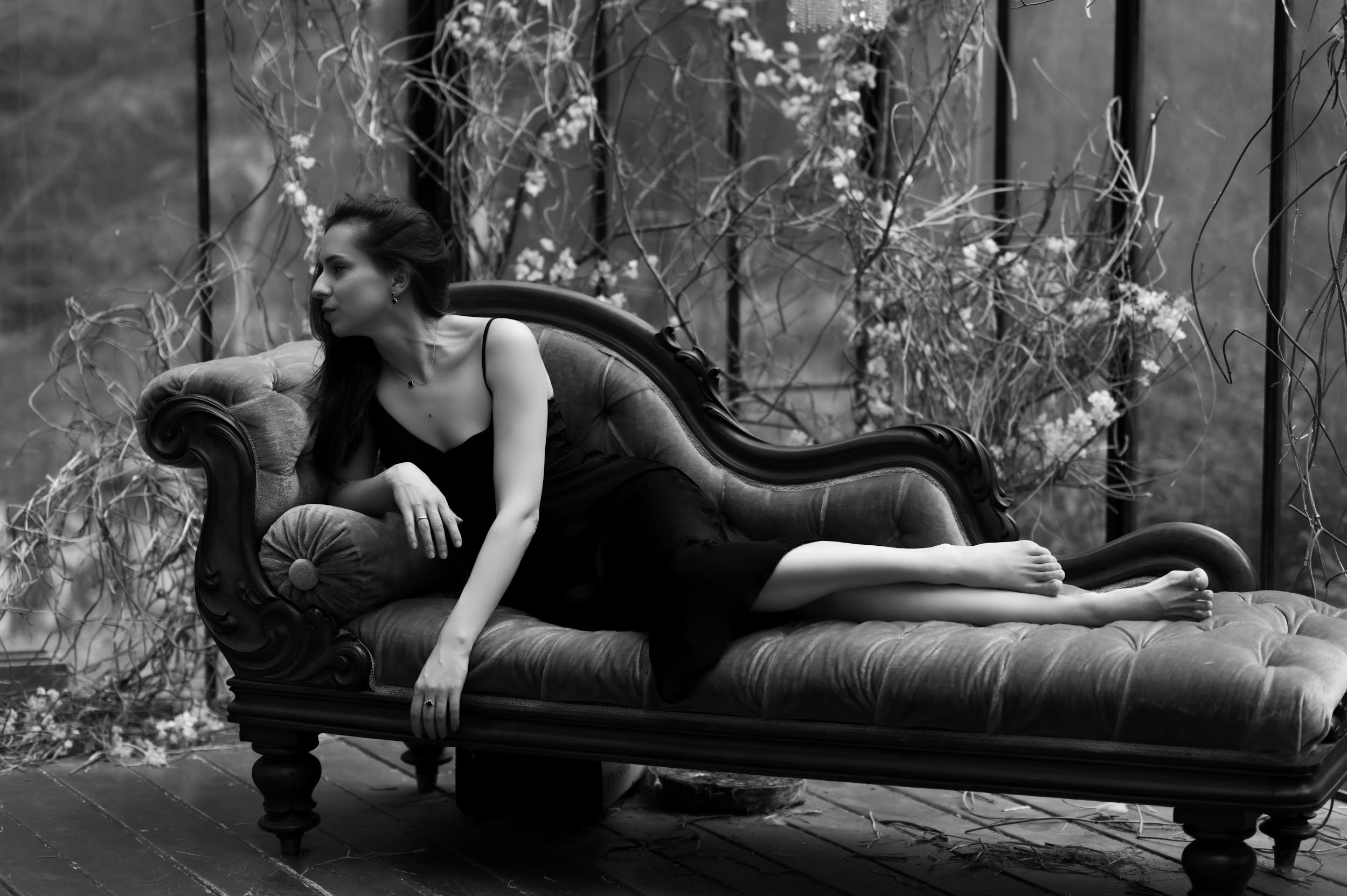 Анна. Оранжерея. Фотограф Марина Росси