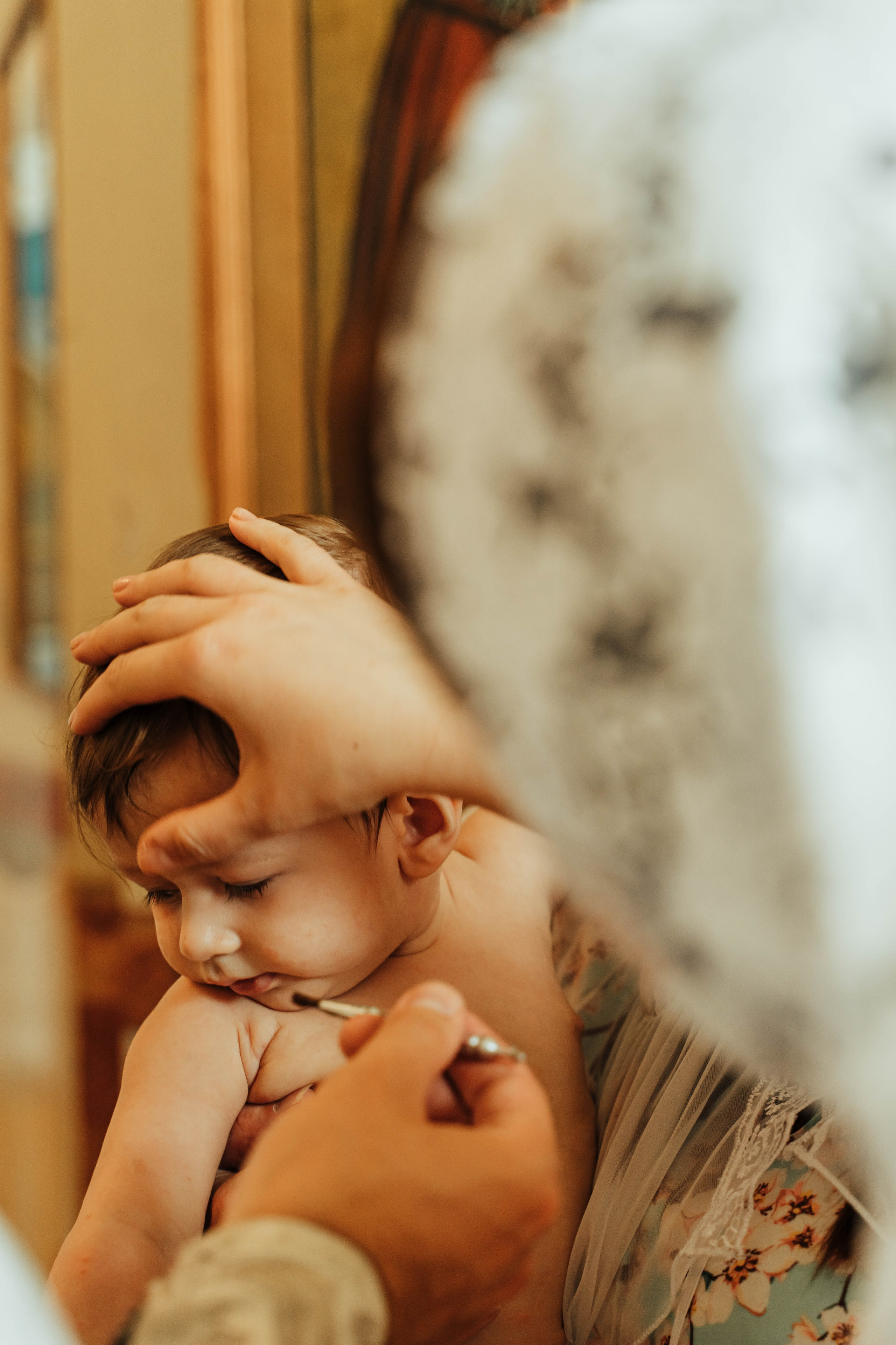 Крещение Никиты. Фотограф Елизавета Савина