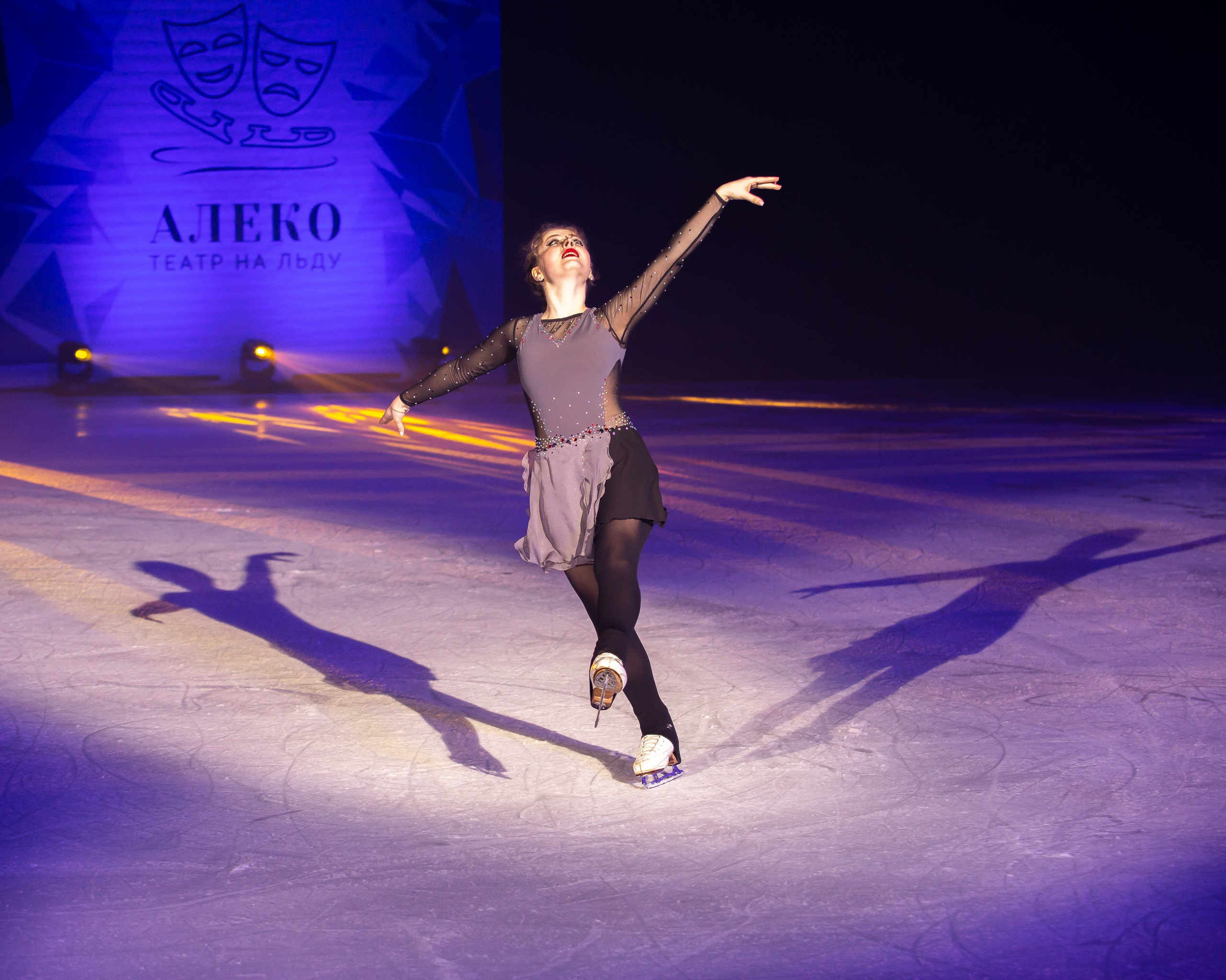 Отчетный концерт. Детский театр на льду «АЛЕКО» 47 сезон. Май 2024 г. Репортажный фотограф в Москве
