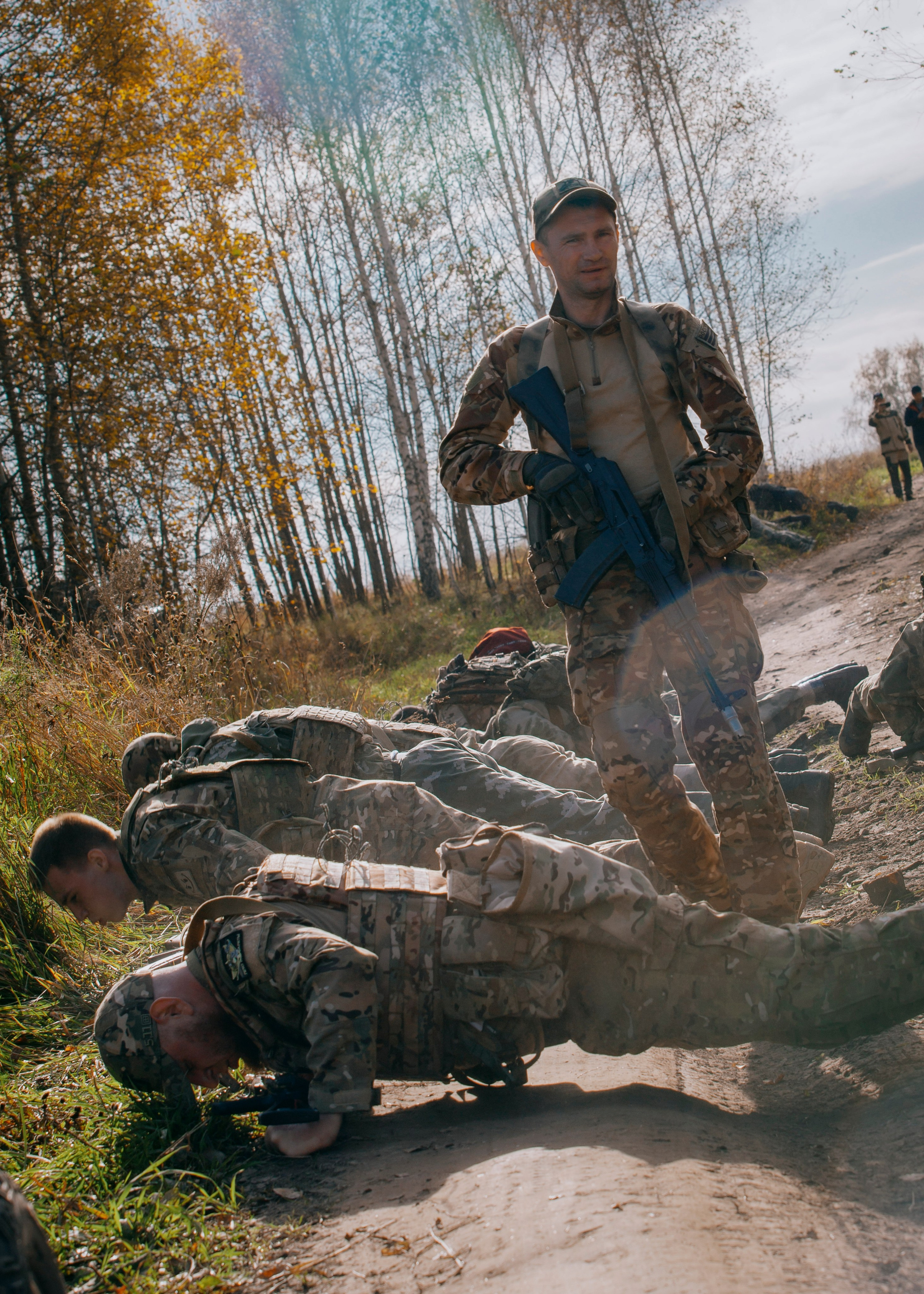 Квалификационные испытания. Сдача на шеврон «Боевая Единица». Портретный фотограф в Москве Дарья Цезария