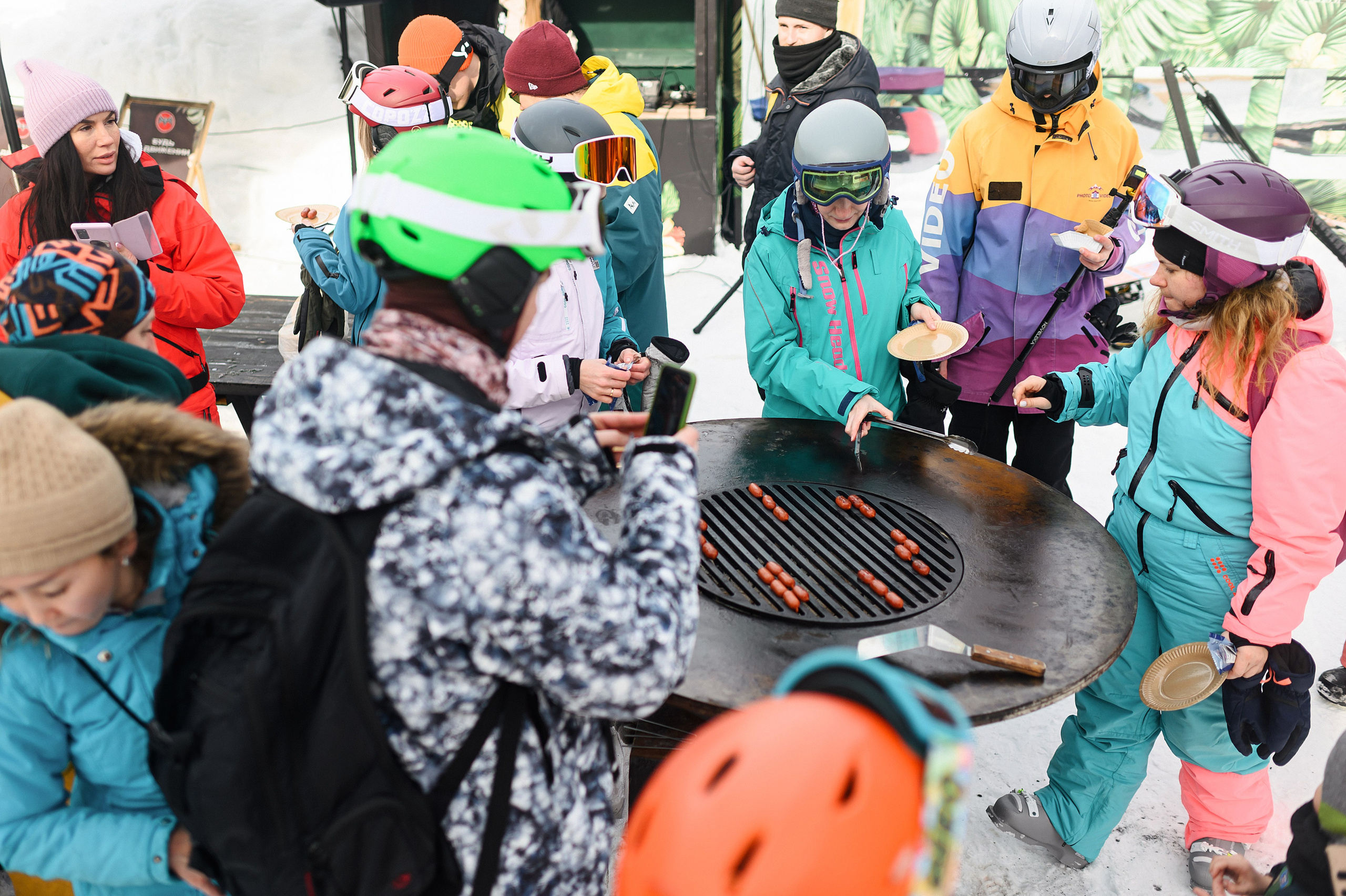 Съемка для Омского бекона