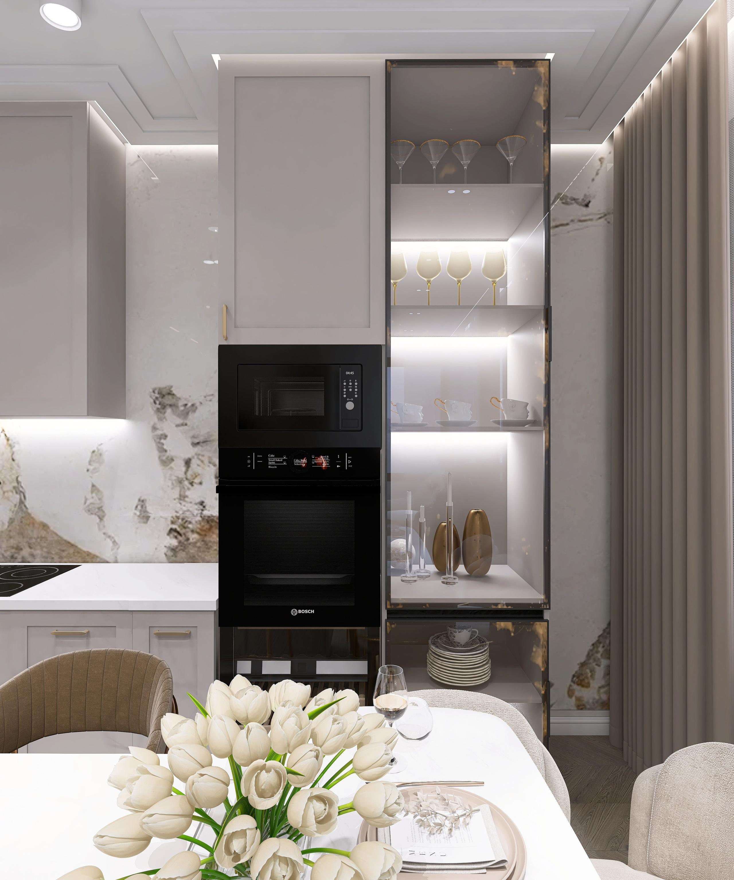 ЖК Тихомиров. Площадь 60 кв. м. Дизайнер интерьера в Новосибирске_Елена Сергеева