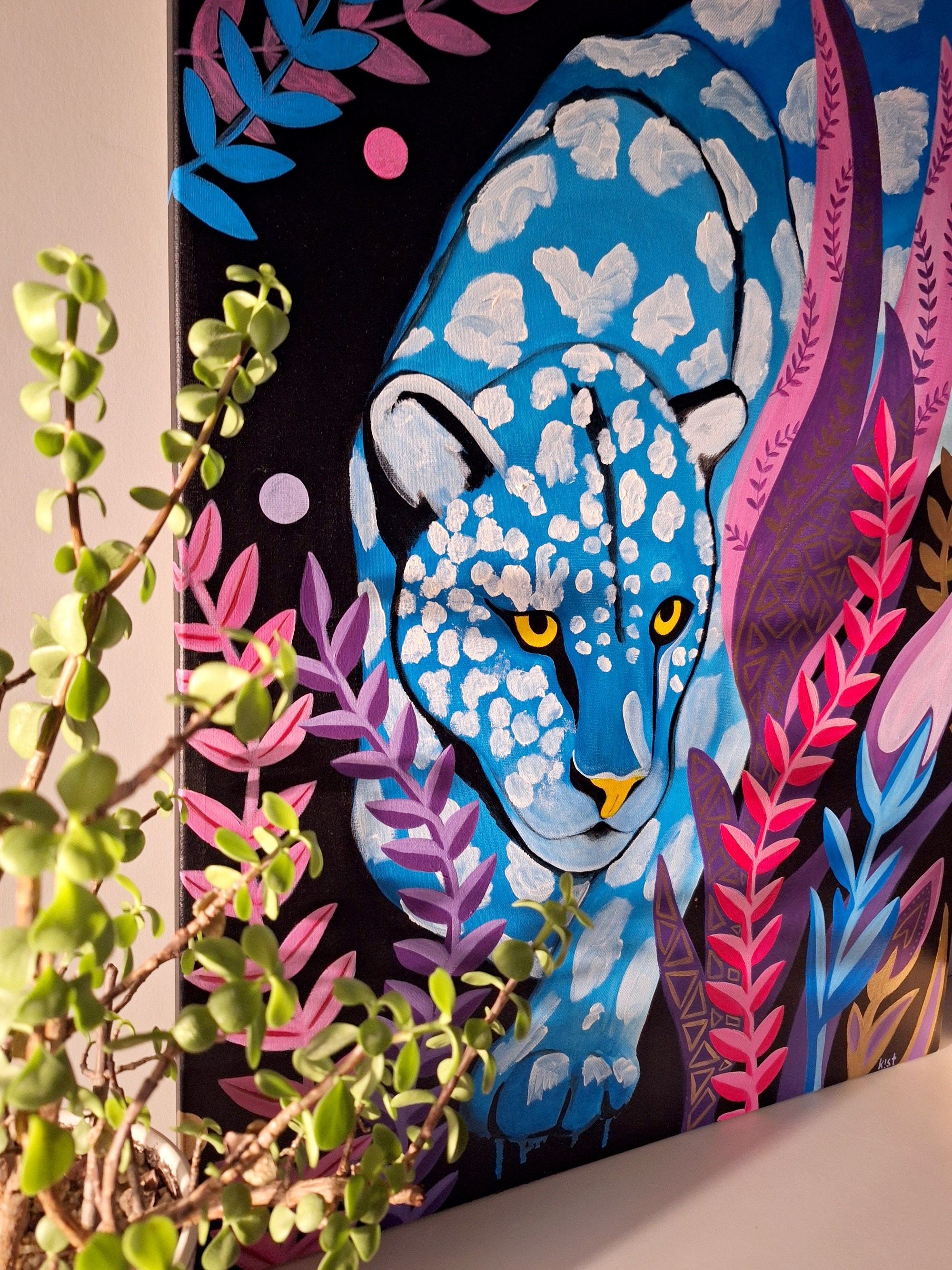 Дивный сад. Художник Анастасия Кисткина, Петербург