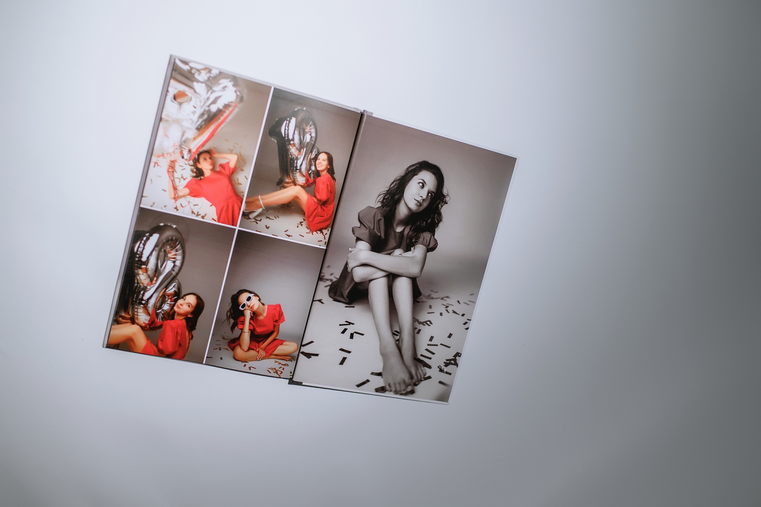 Книга на 18 лет. Мягкие листы в твердой обложке. Фотограф Котова Валентина