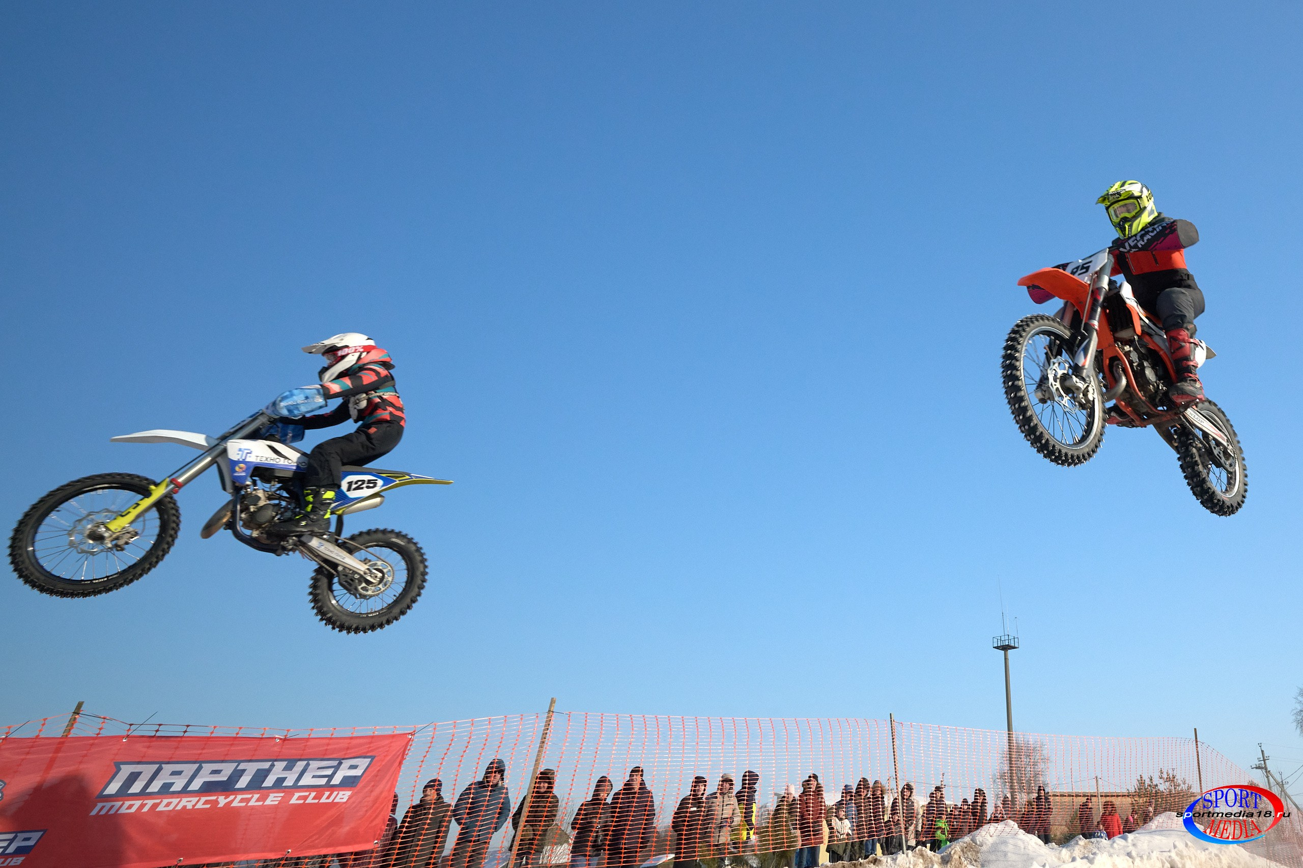 3 этап Кубка Удмуртской Республики по мотокроссу. Воткинск 23.02.2025. Спортивный репортажный фотограф в Ижевске Сергей Мерзляков