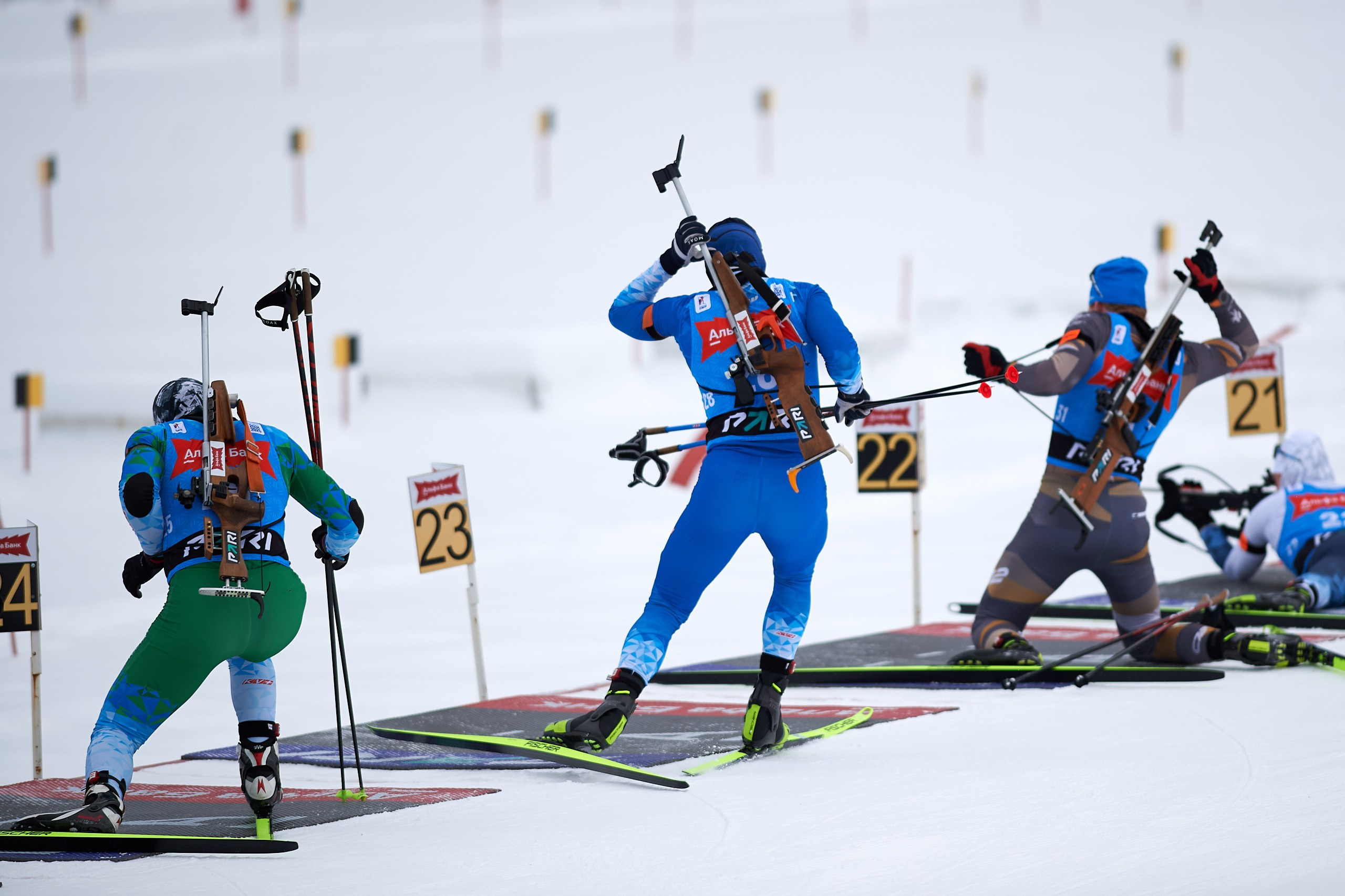 Биатлон. Чемпионат России — 2024/2025, 3-й этап, Ижевск. Ижевская винтовка. Спортивный репортажный фотограф в Ижевске Сергей Мерзляков