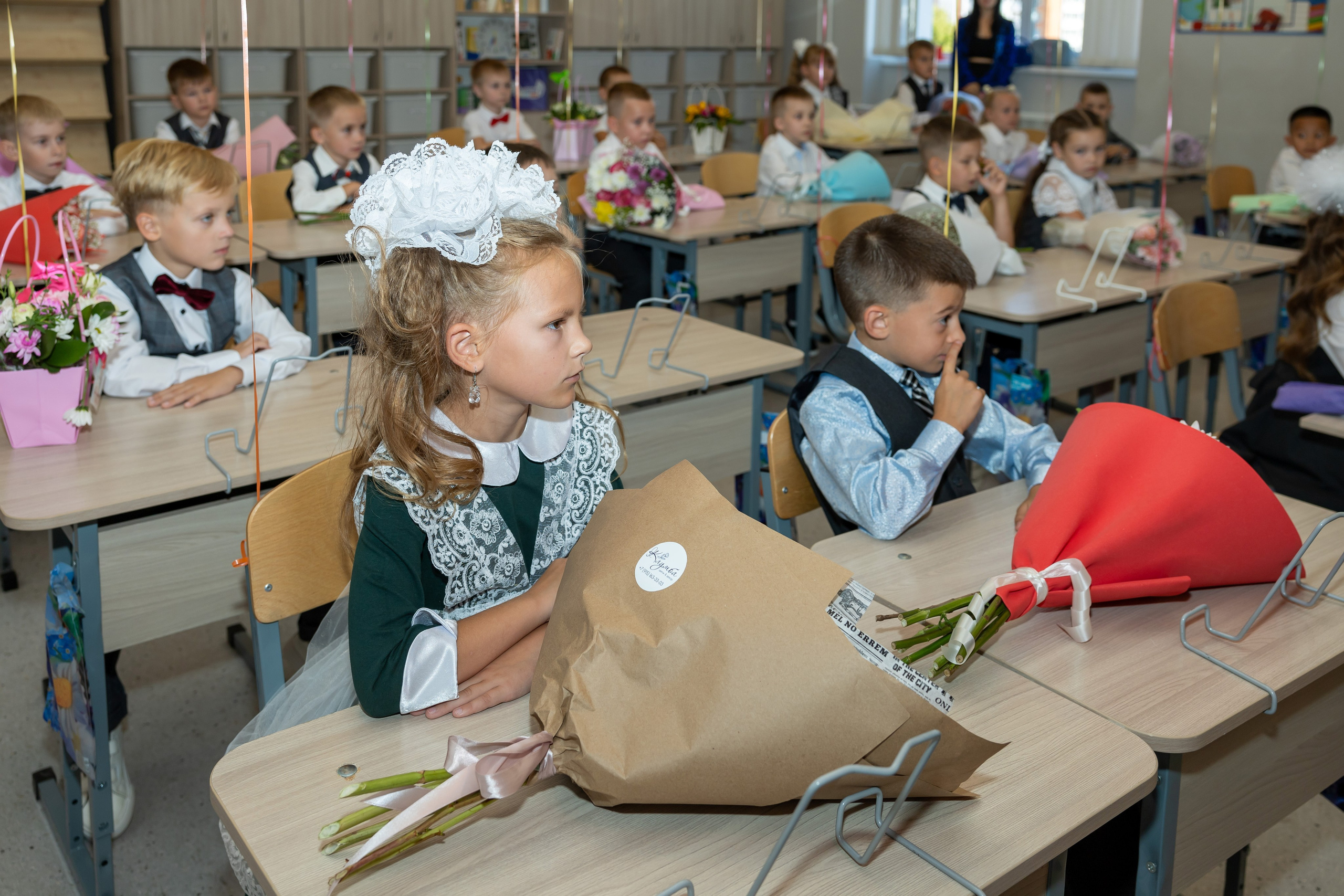 Первый раз в первый класс (репортажная съемка). Фотограф в Серпухове Наталья Руденко