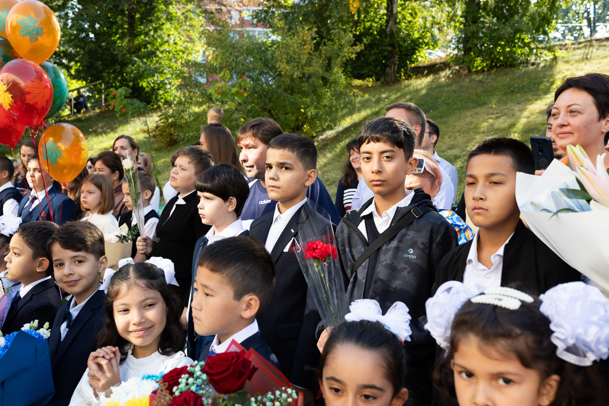 Линейка 1 сентября. Профессиональный Фотограф в Москве Андрей Славнов