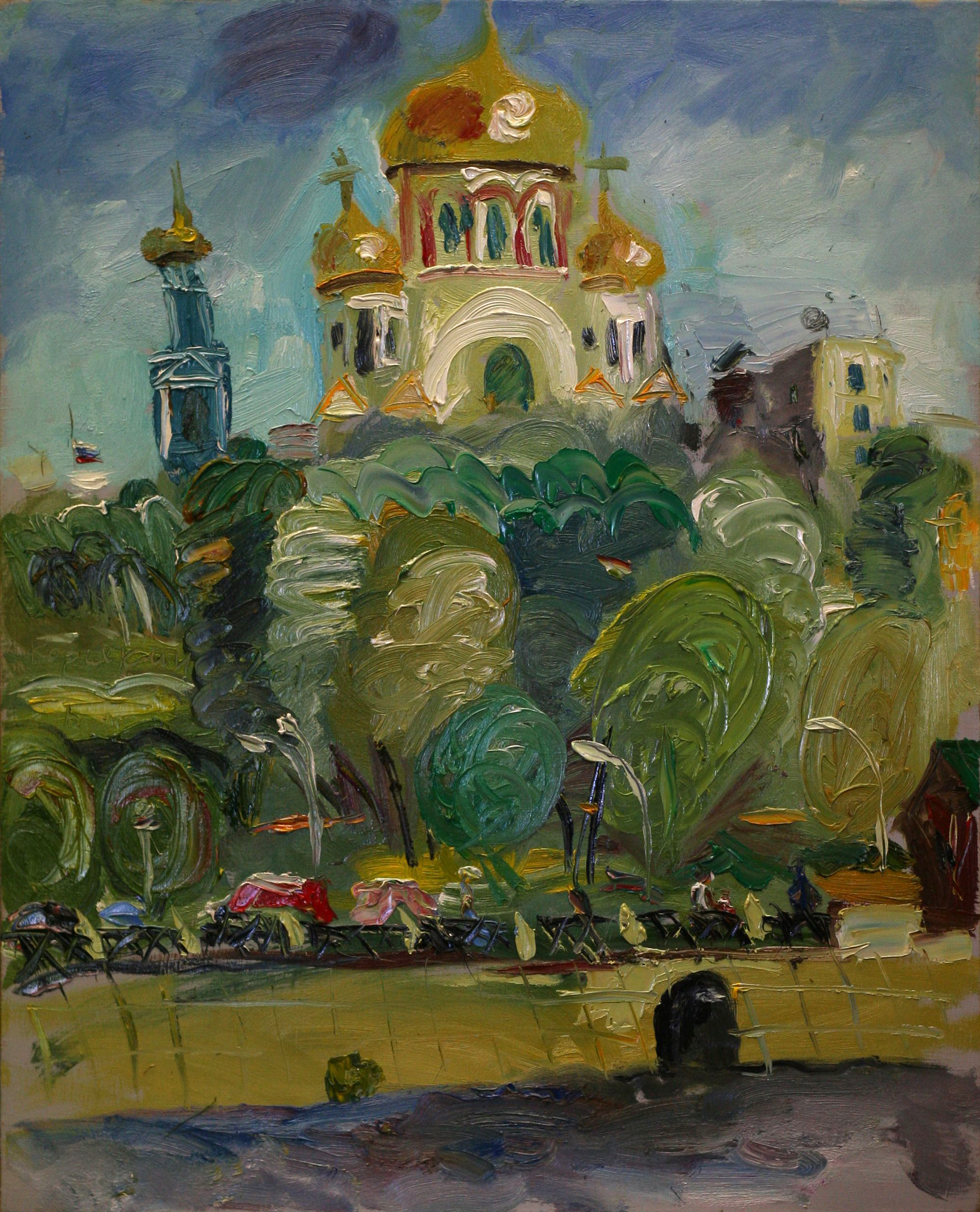 Храм-на-Крови. Вечер
х., м.