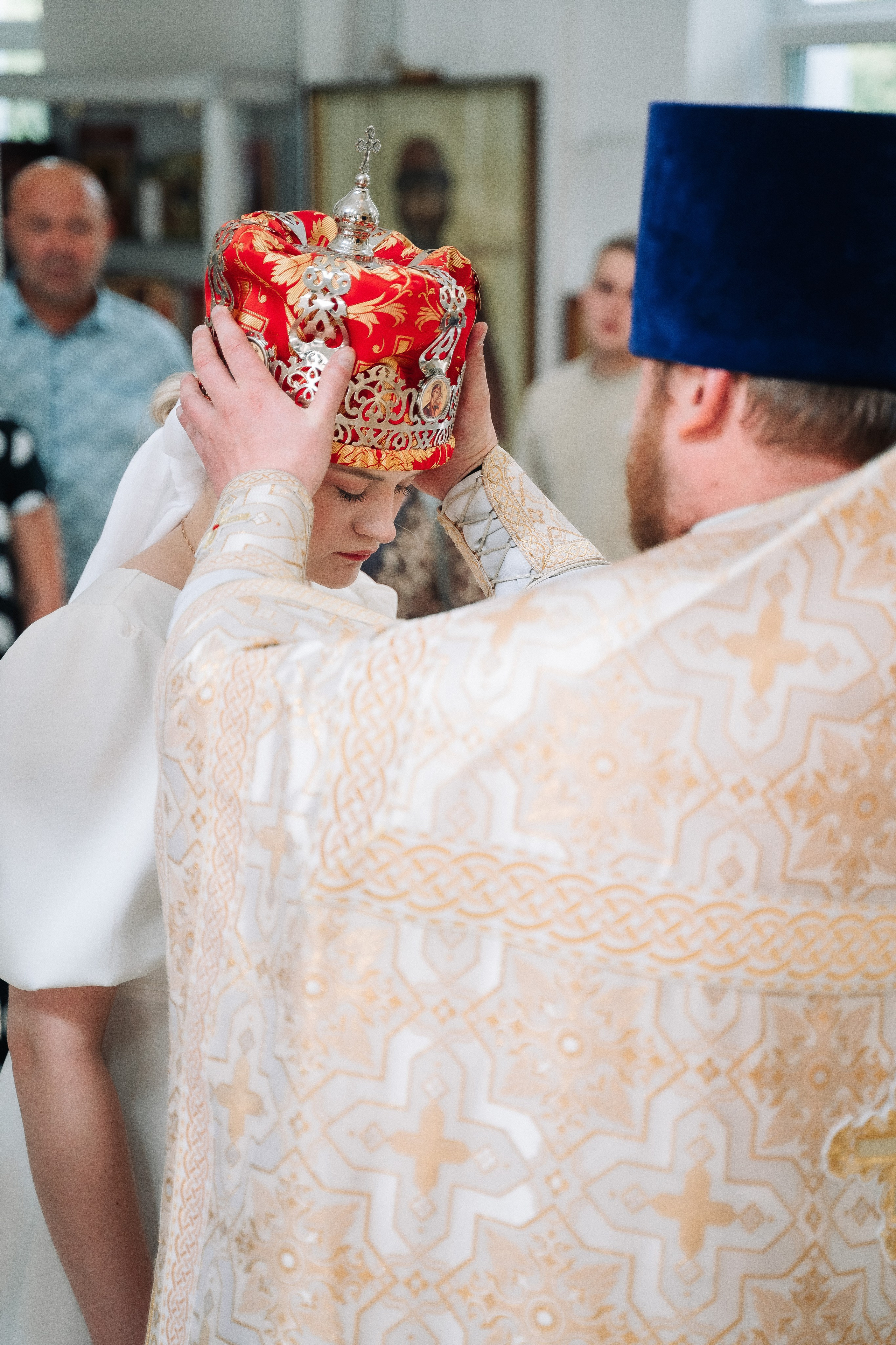 Венчание в Церкови Ермогена Патриарха Всероссийского в Южном Тушино. Свадебный и семейный фотограф в Москве и МО Геннадий Туманцев