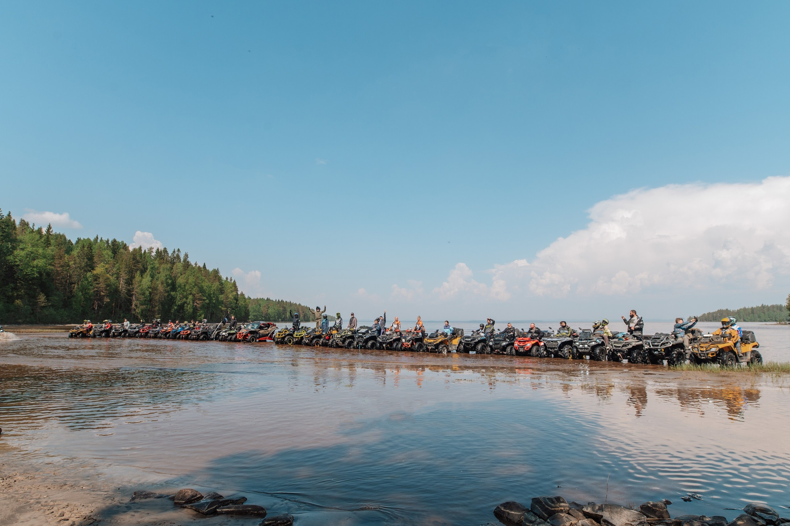 Путешествие на квадроциклах. Профессиональный фотограф и видеограф в Сортавала Ася Легконогова