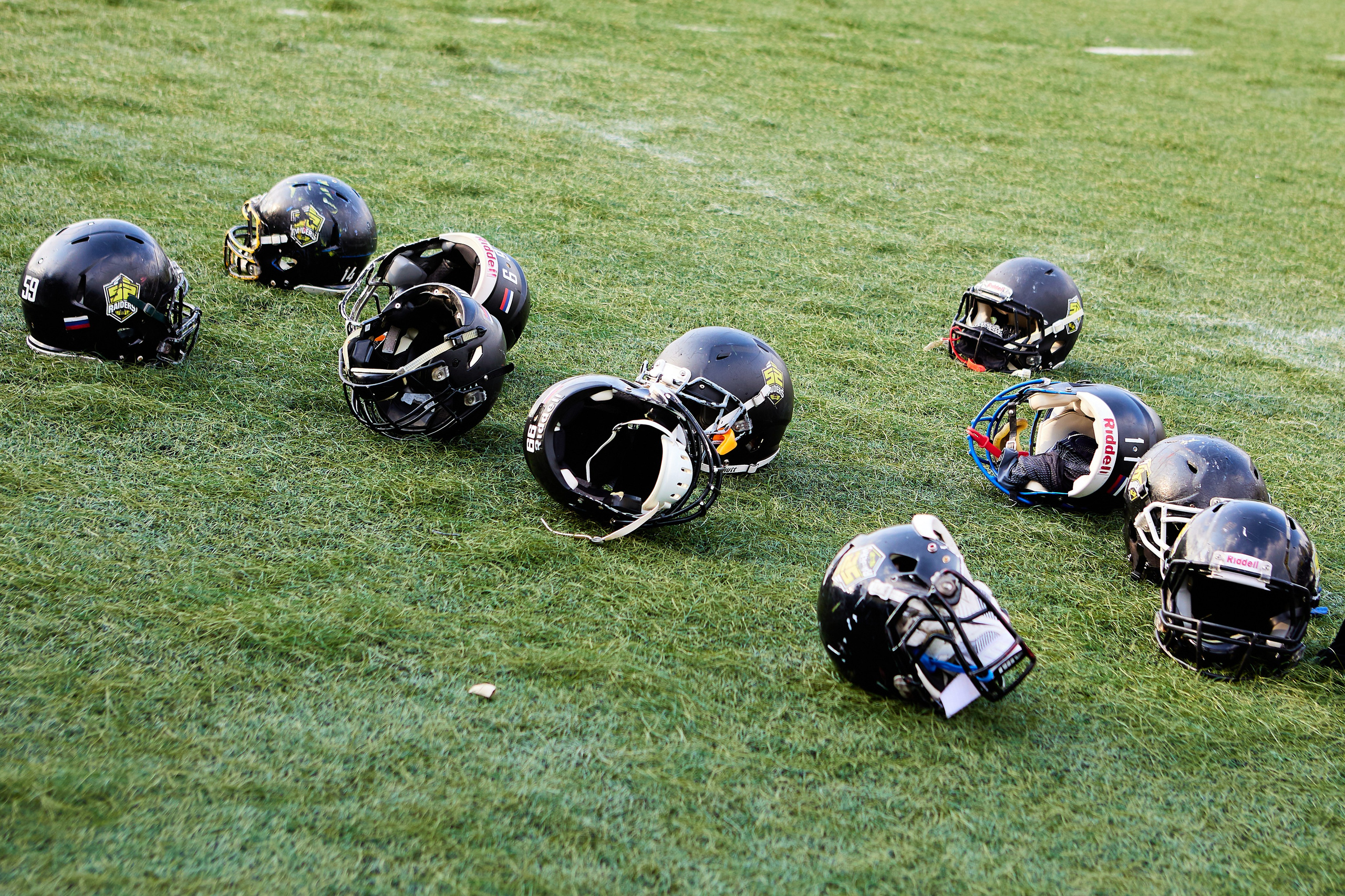 Американский футбол. Матч Чемпионата России — Рейдерс52 — Драконы. Светлана Родионова — фотограф спортивный и не только