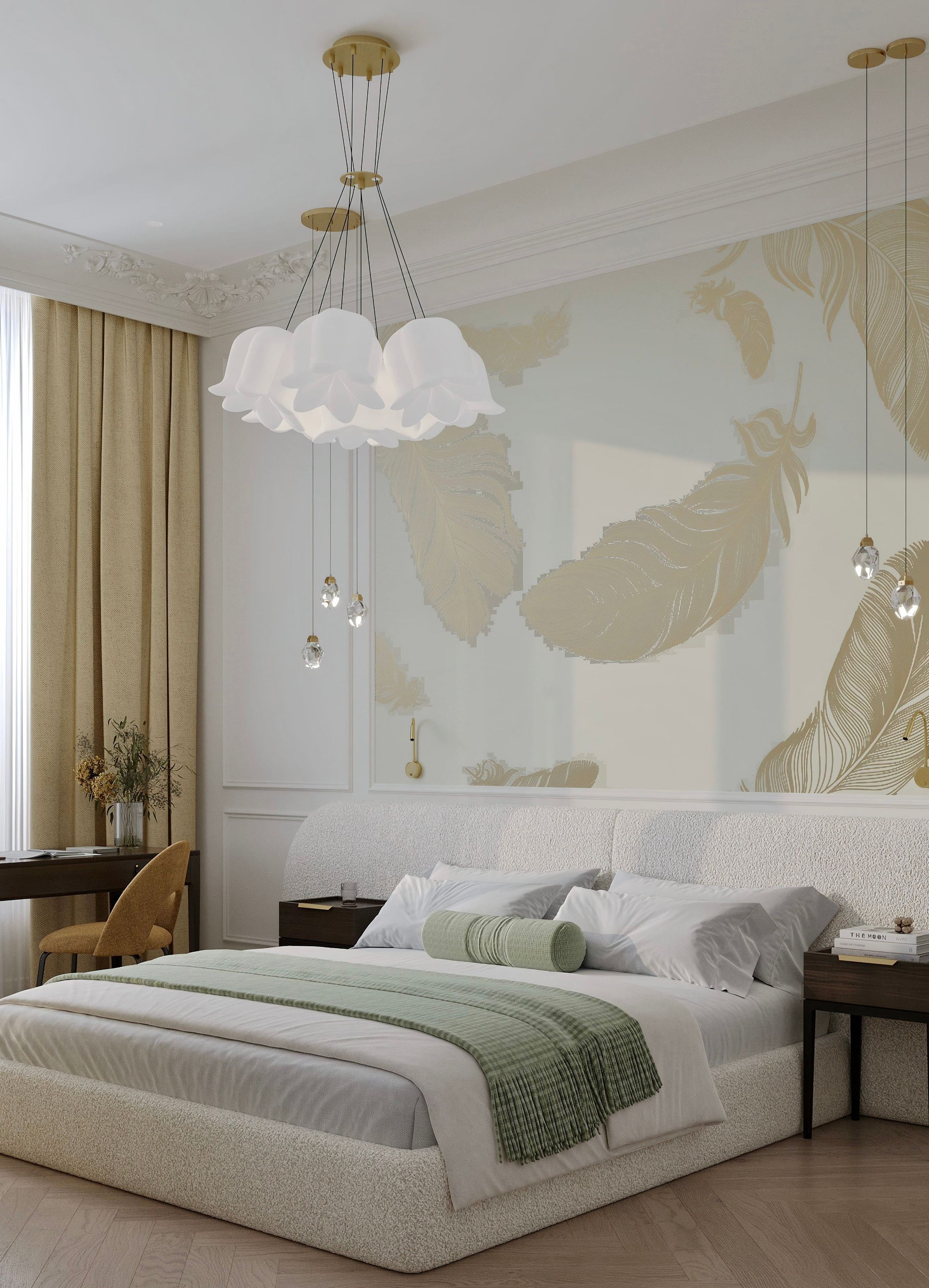 Нагатино Айленд 85 м². 3D Визуализация интерьера