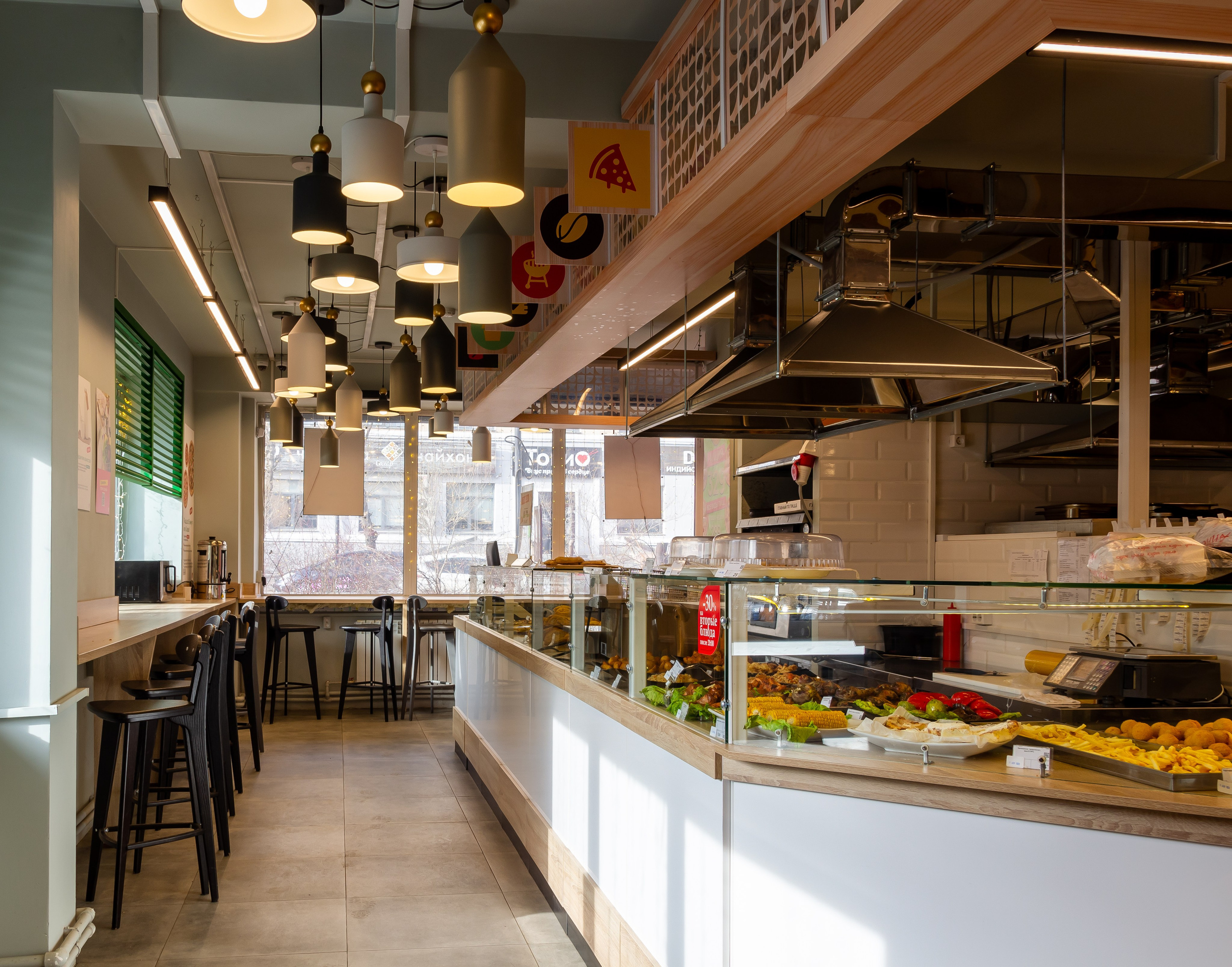 Интерьерная съёмка для магазина Николаевский, г. Улан-Удэ, Бурятия. Фотограф Стряпунин Александр. (продуктовые магазины, коммерческие помещения, интерьеры)