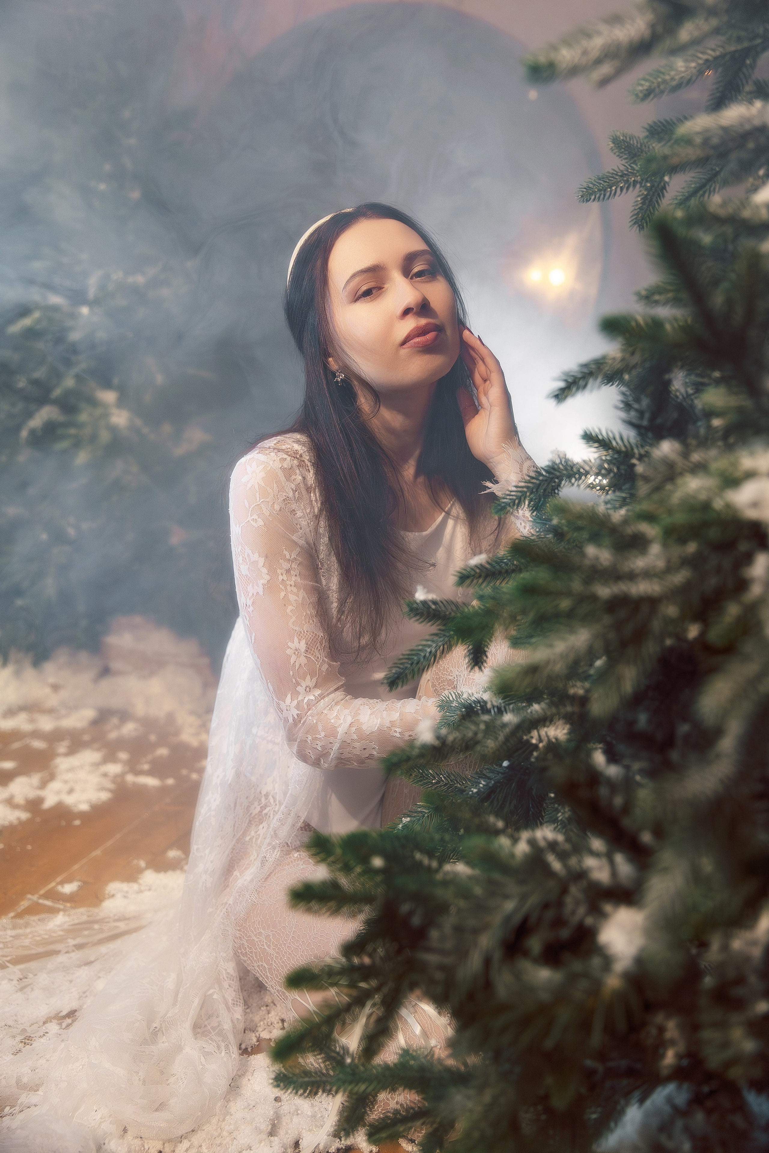 Зимняя сказка на чердаке. Семейный и женский фотограф в Москве Надежда Воробьева