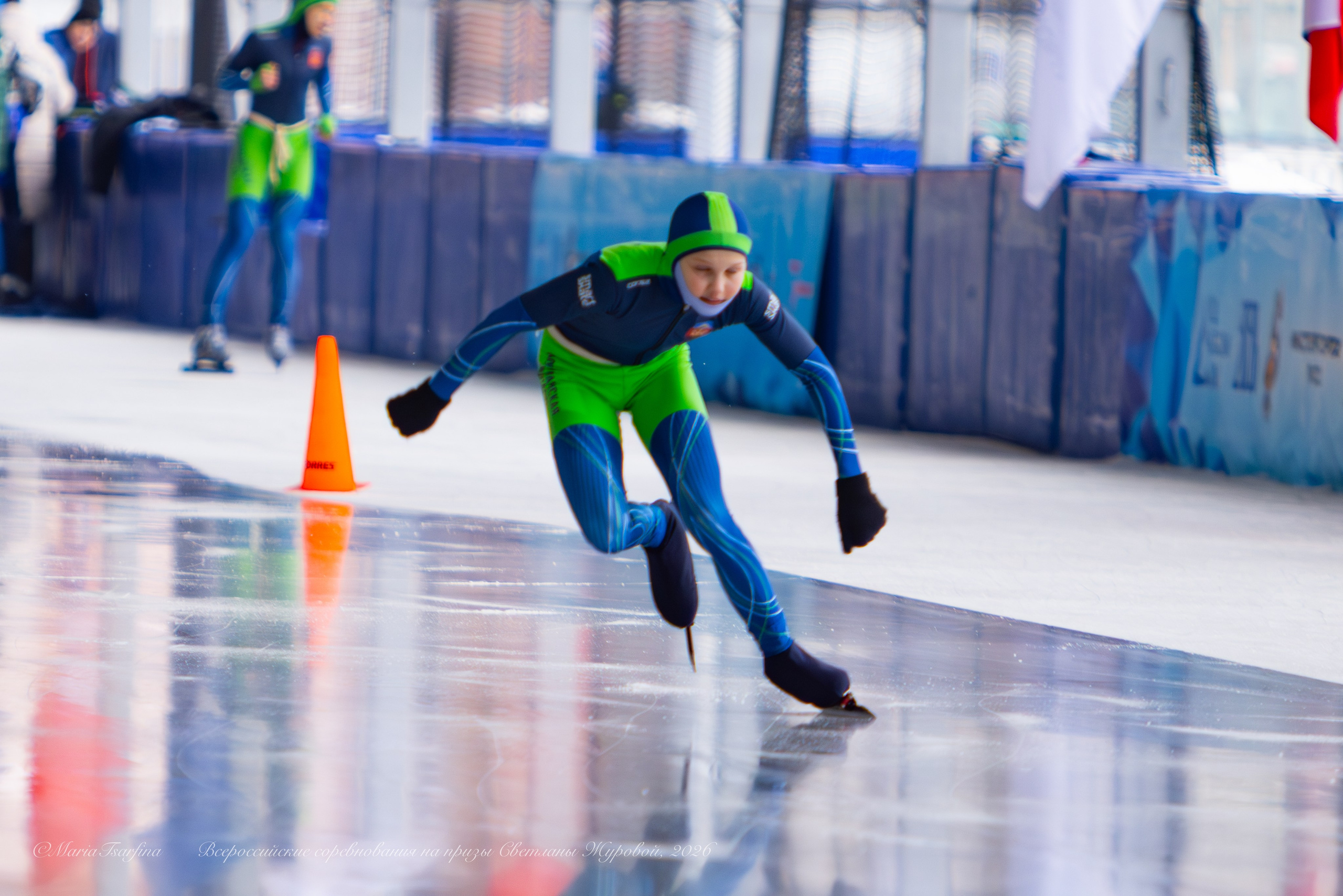 Конькобежный спорт. Спортивная съемка Мария Царфати