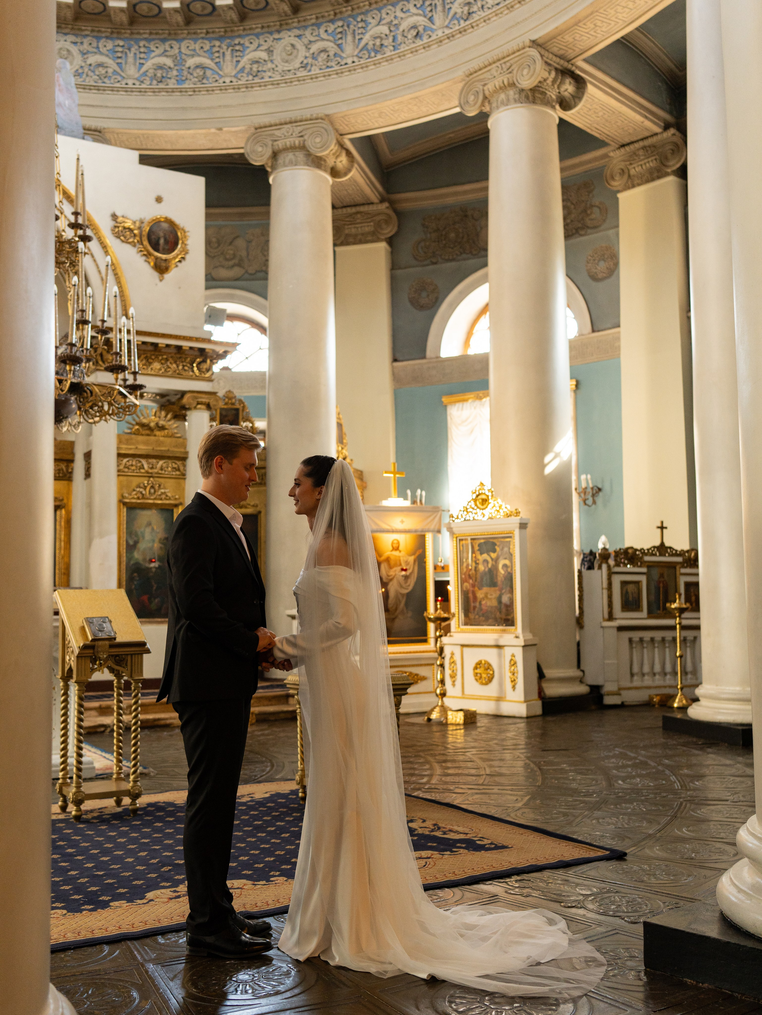 Карина и Глеб. Венчание. ФОТОГРАФ Любовь Скок. Москва