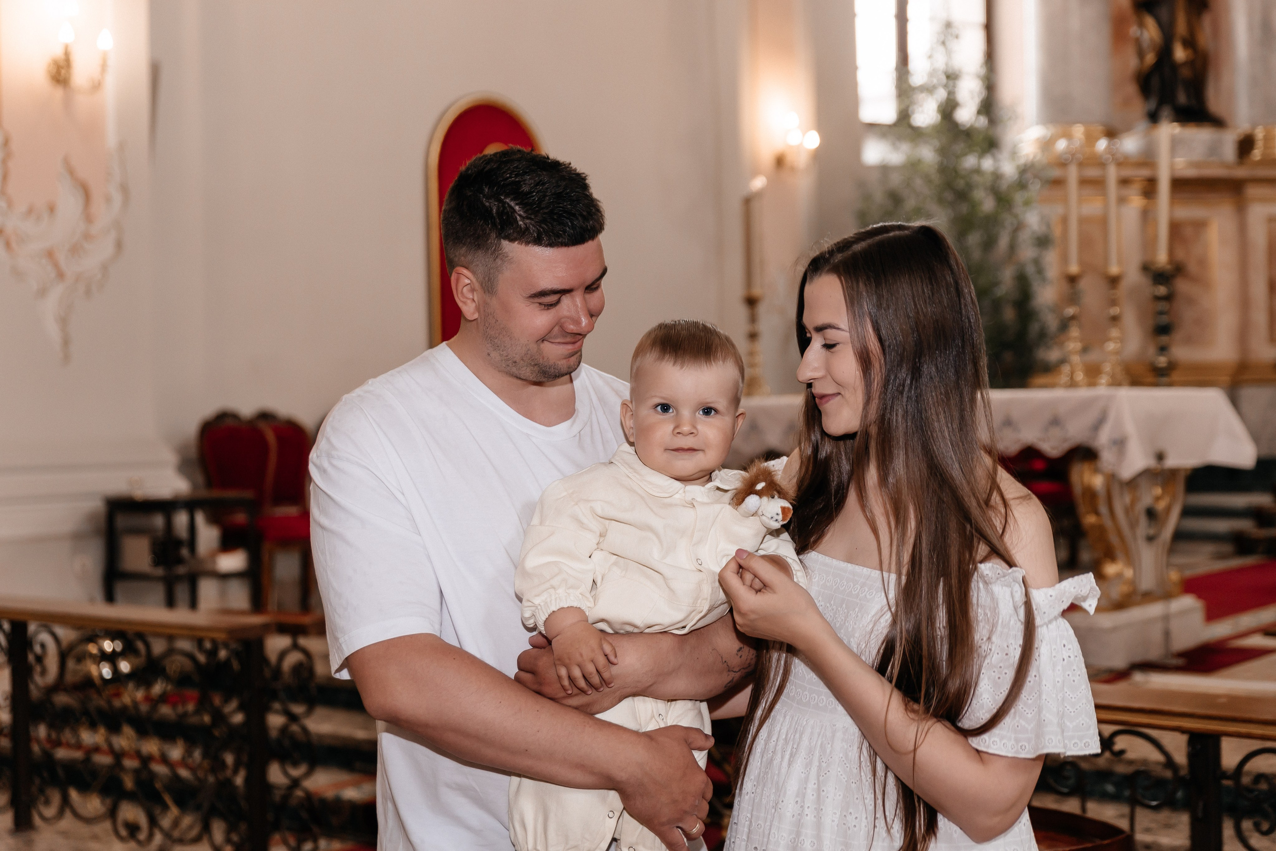 Крещение Макара. Семейный фотограф Минск Усова Ольга
