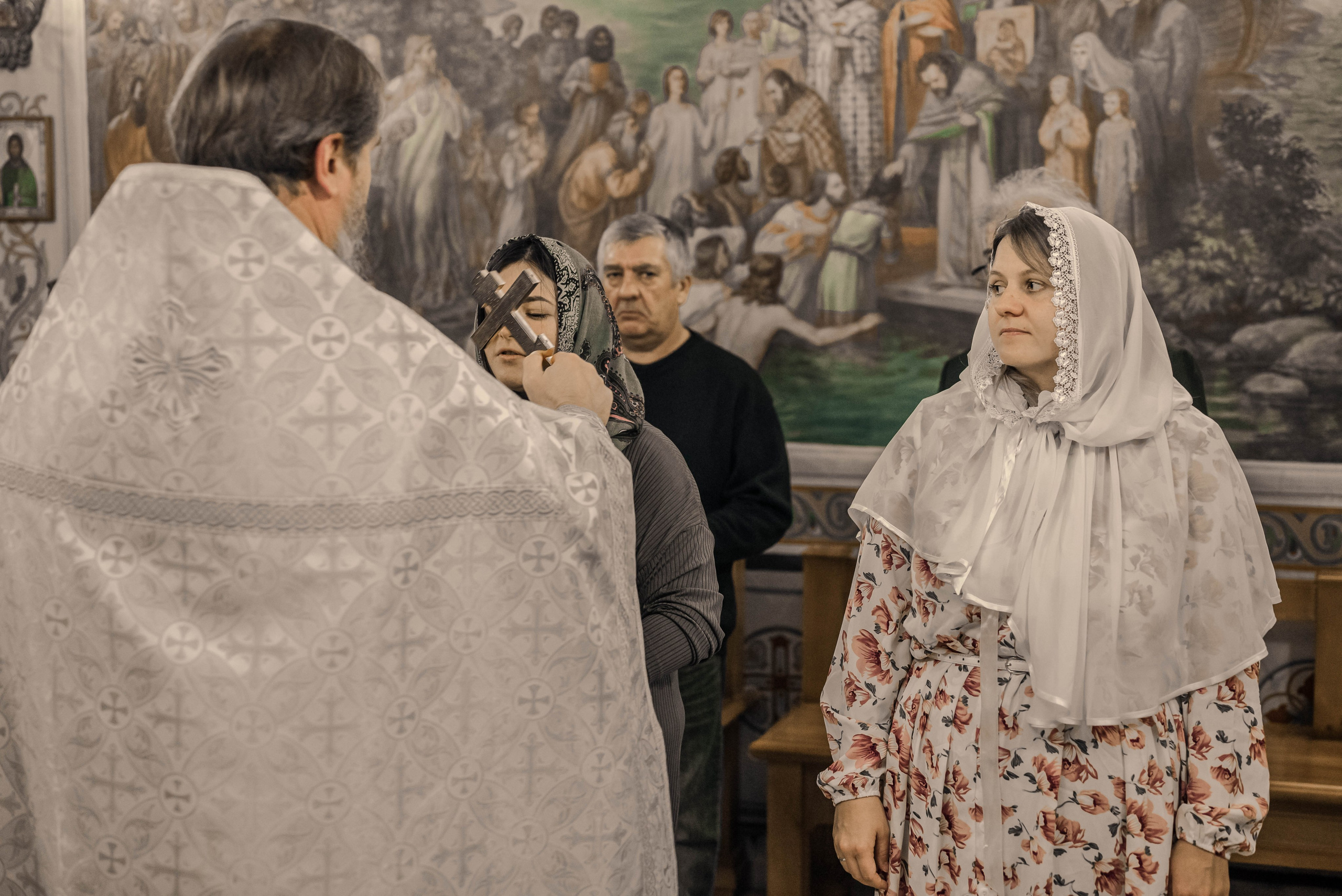 Крещение (мама Регина). Семейный и детский фотограф Москва