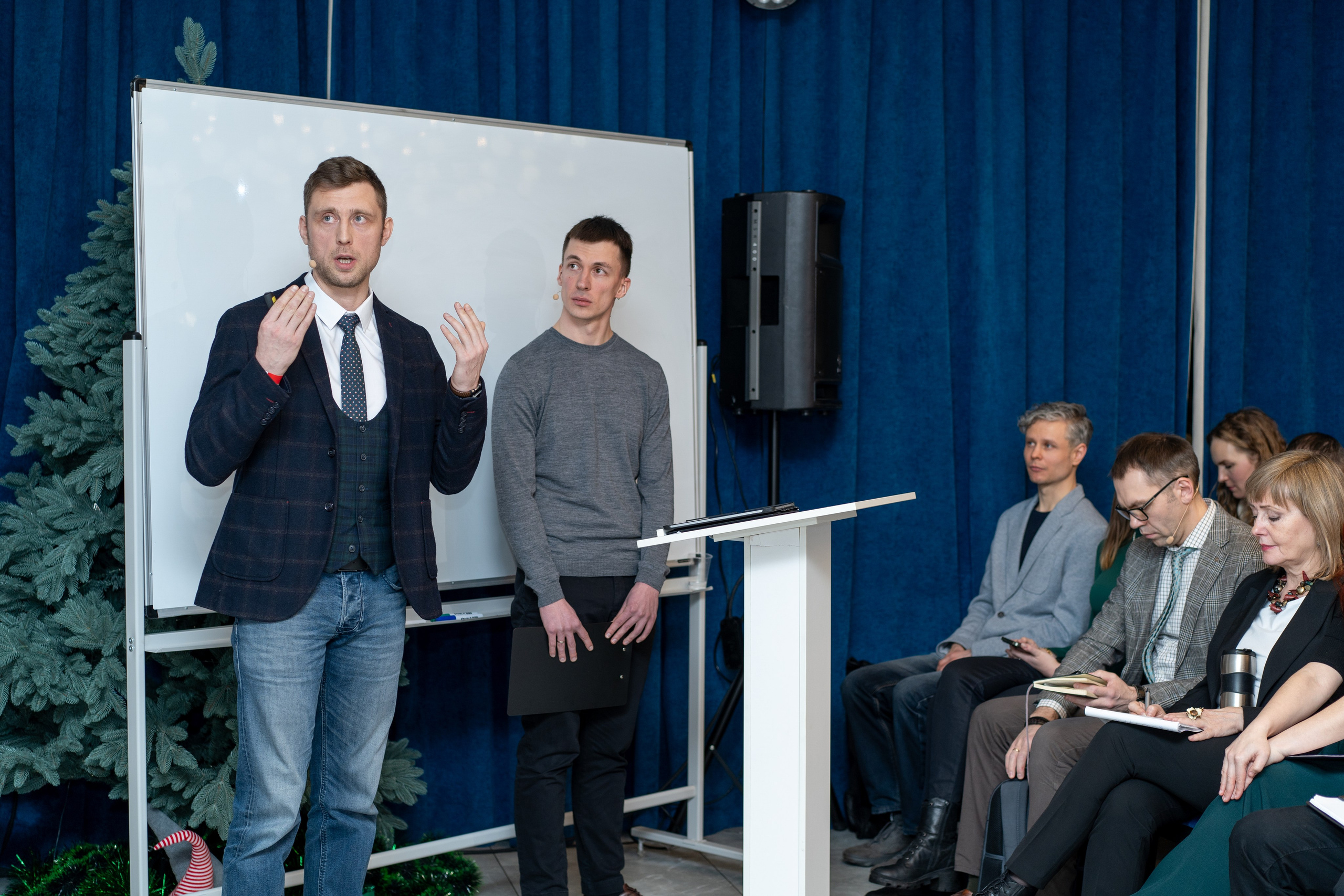 Съёмка конференции. Фотограф Елизавета Потешкина