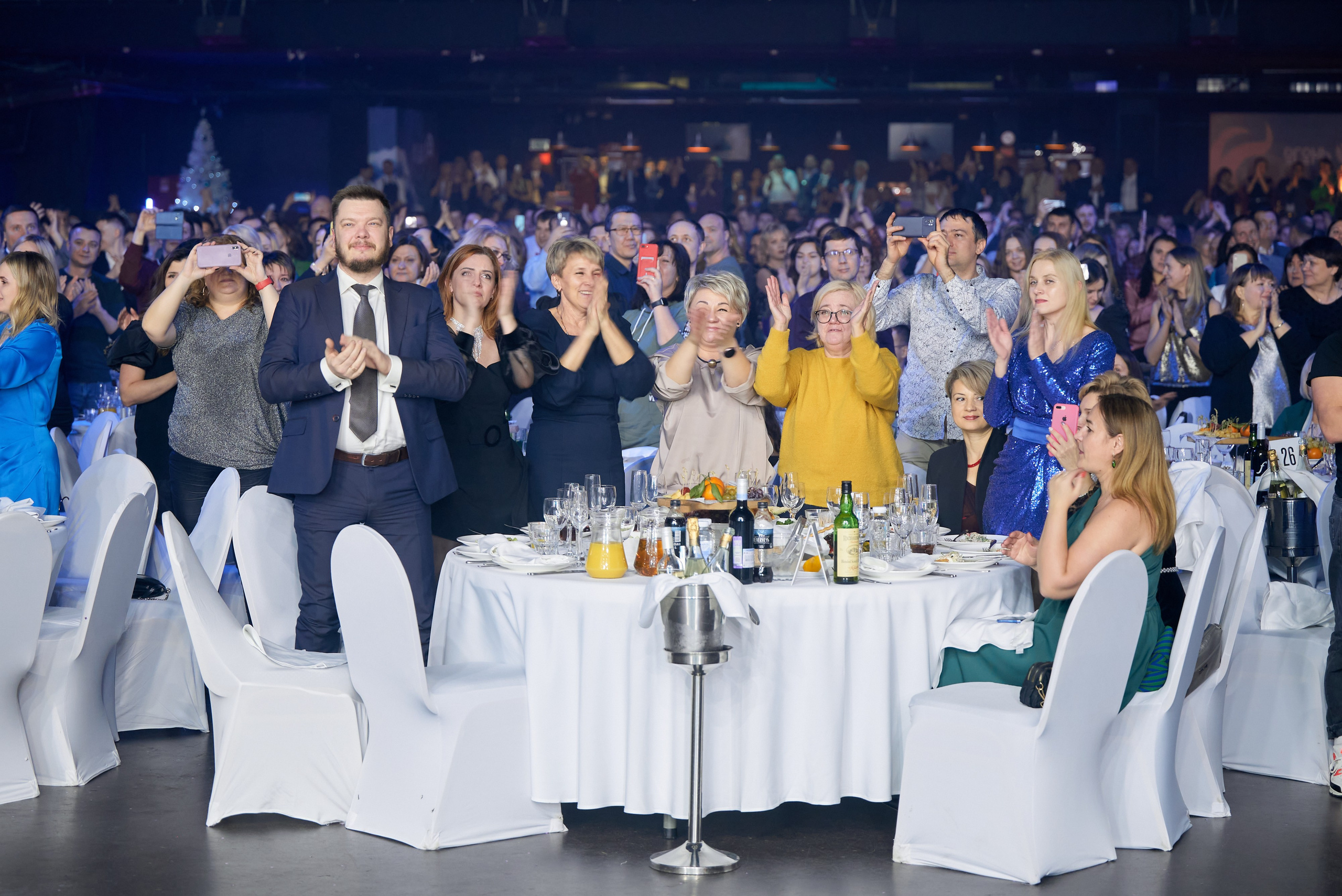 Репортажная фотосъёмка новогоднего корпоратива Банка СМП. Репортажный фотограф в Москве, Сергей Торунов