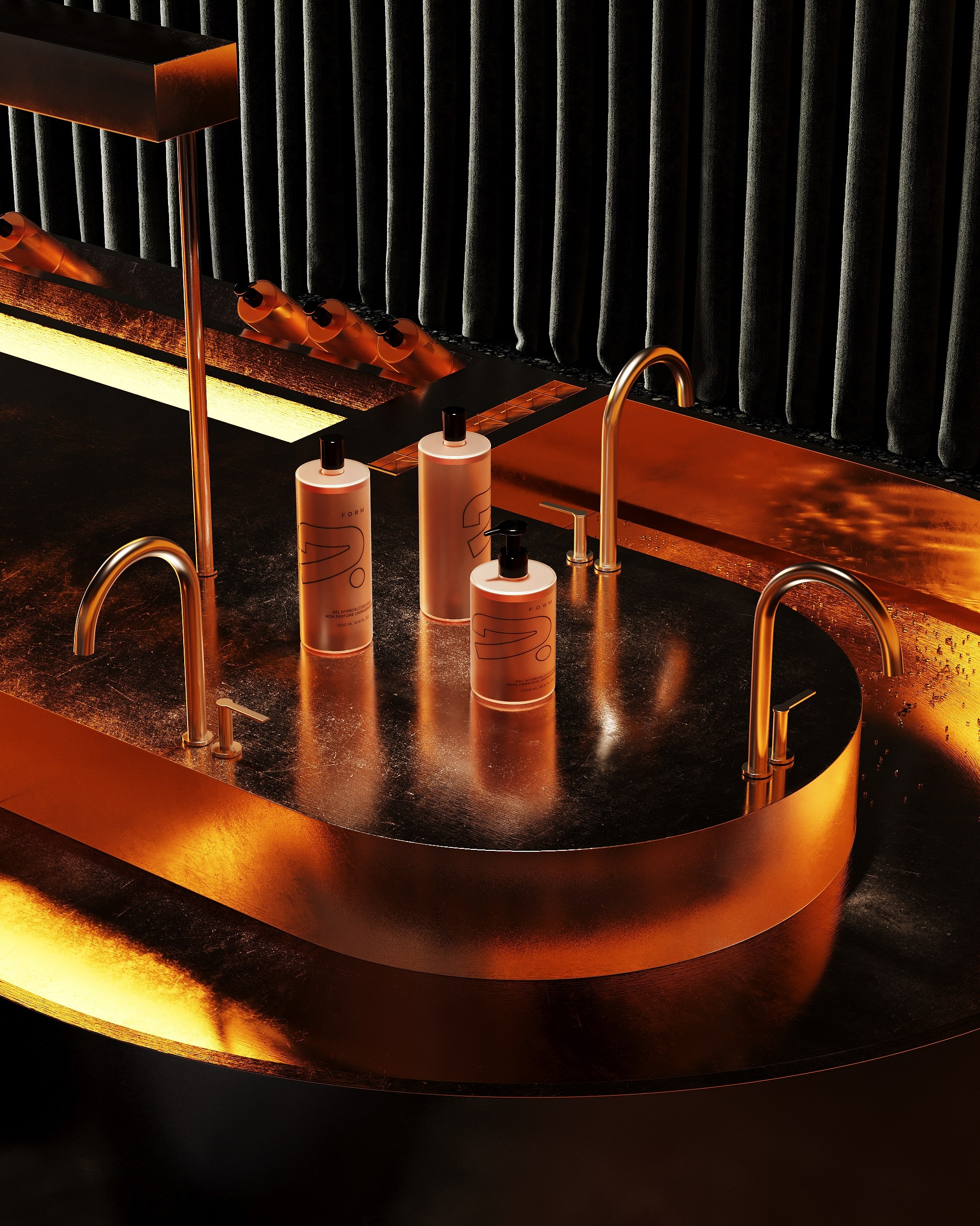 2 FORM Cosmetics store | Мaster Class. Середа Юлия | Визуализация