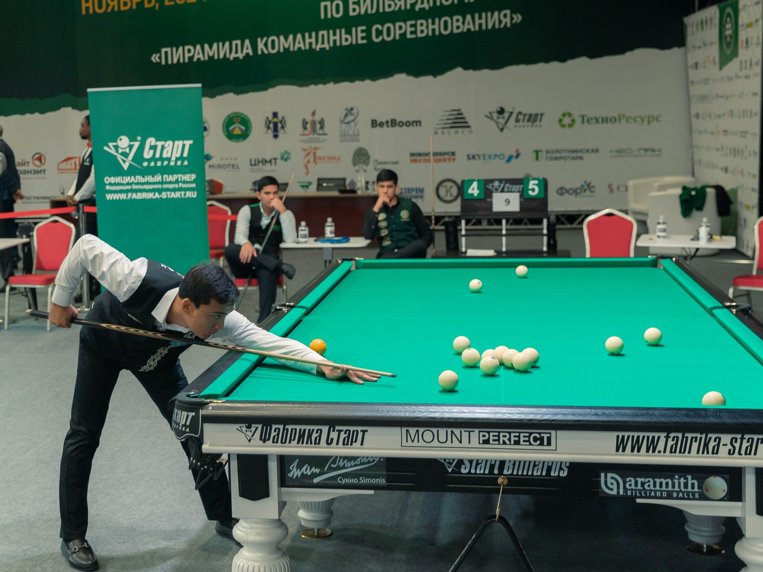 Чемпионат мира по бильярду. Экспоцентр. Репортажный фотограф в Новосибирске Алена Помазунова