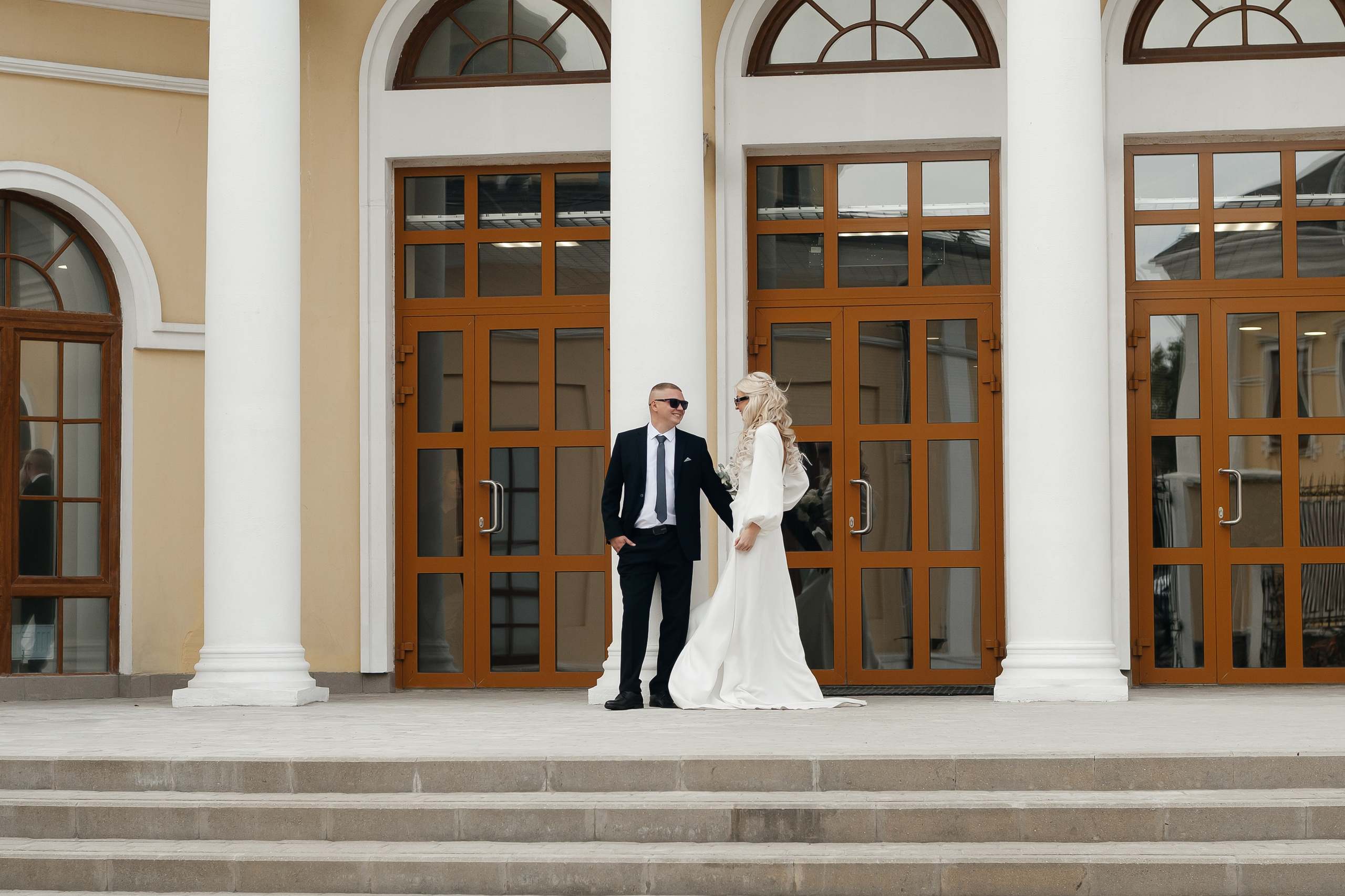 Свадебная съёмка для Екатерины и Андрея (роспись, прогулка, банкет). Свадебный и семейный фотограф г. Ярославль Савинская Анастасия